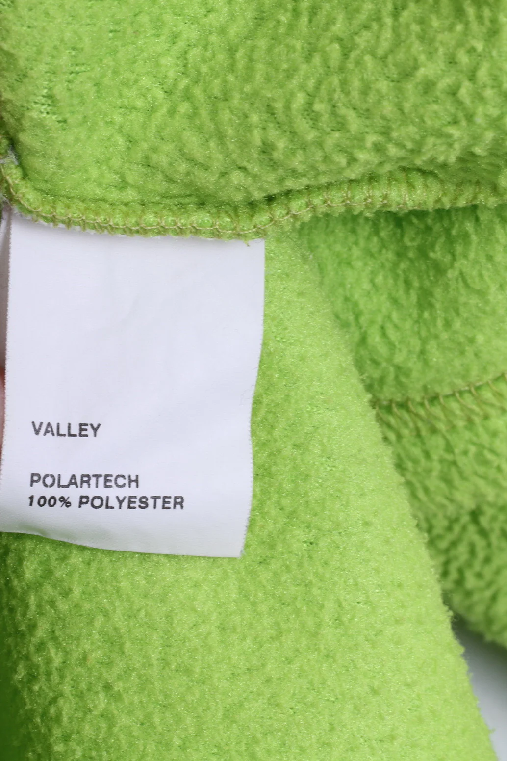 ACTIVEWEAR Womens S Fleece Top Sweatshirt Lime Trutle Neck - Image 5