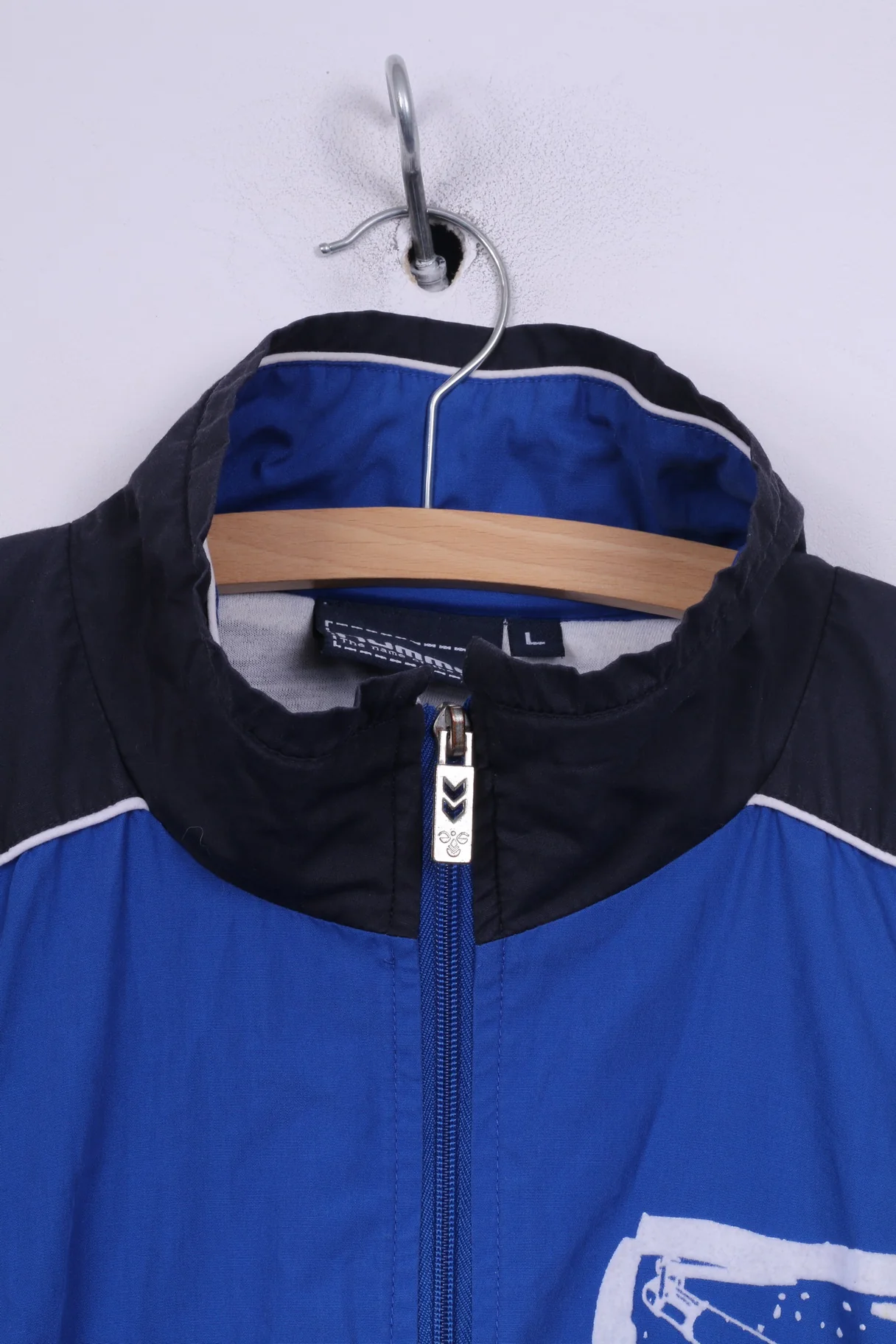 Hummel Mens L Jacket Lightweight Beuchel und Partner Full Zipper Blue TuS Westfalia Hombruch Sportswear Top - Image 2