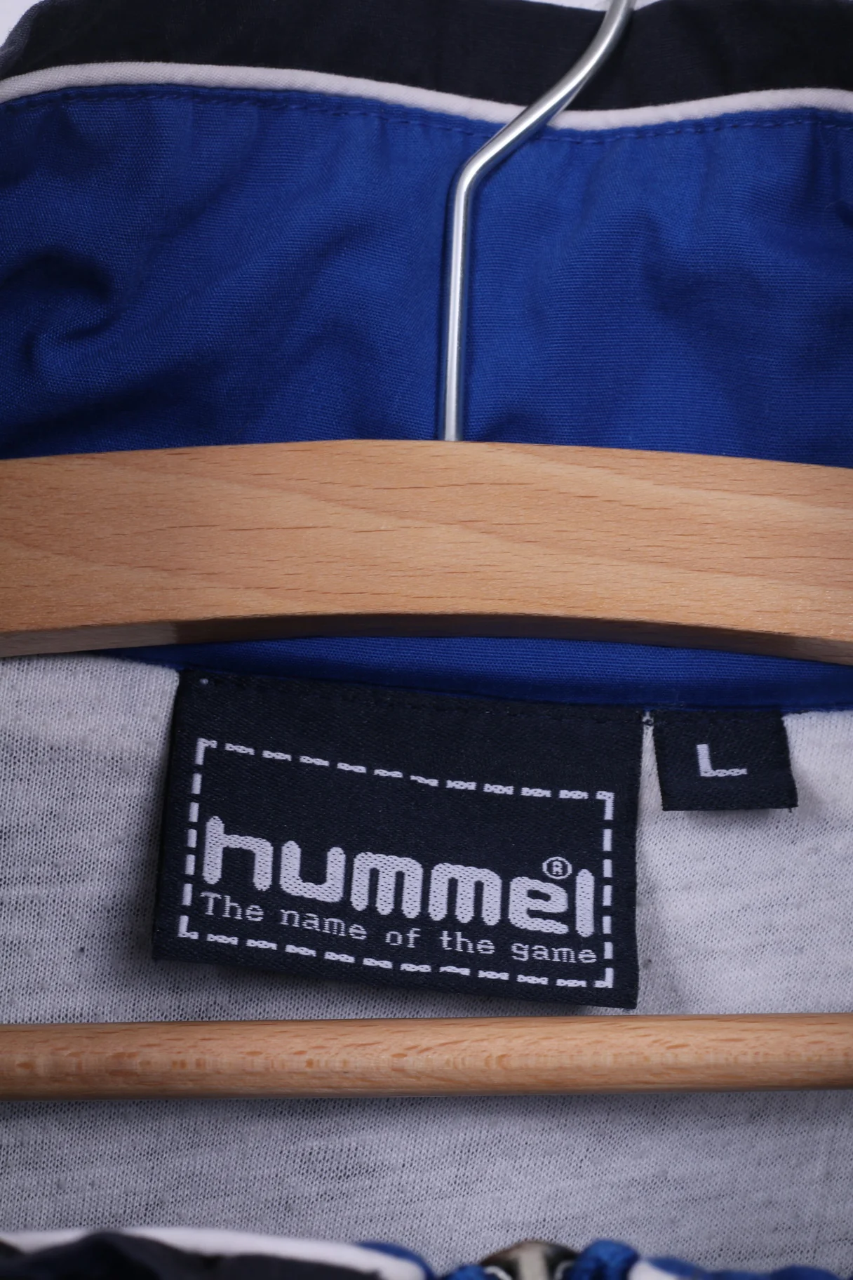 Hummel Mens L Jacket Lightweight Beuchel und Partner Full Zipper Blue TuS Westfalia Hombruch Sportswear Top - Image 4