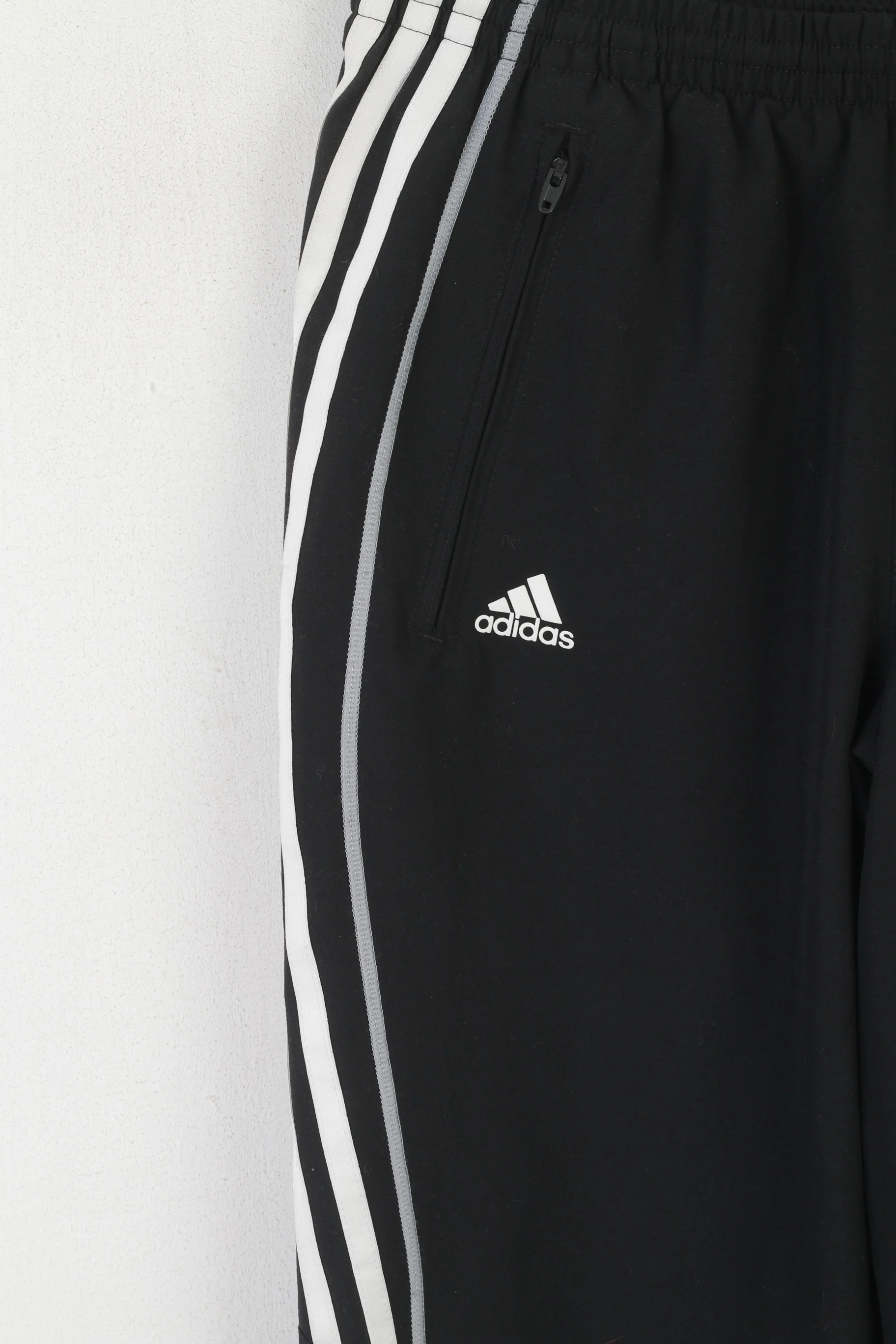 Adidas Boys 152 12 Age Trousers Black Polyester Climalite Active Sweatpants - Image 2