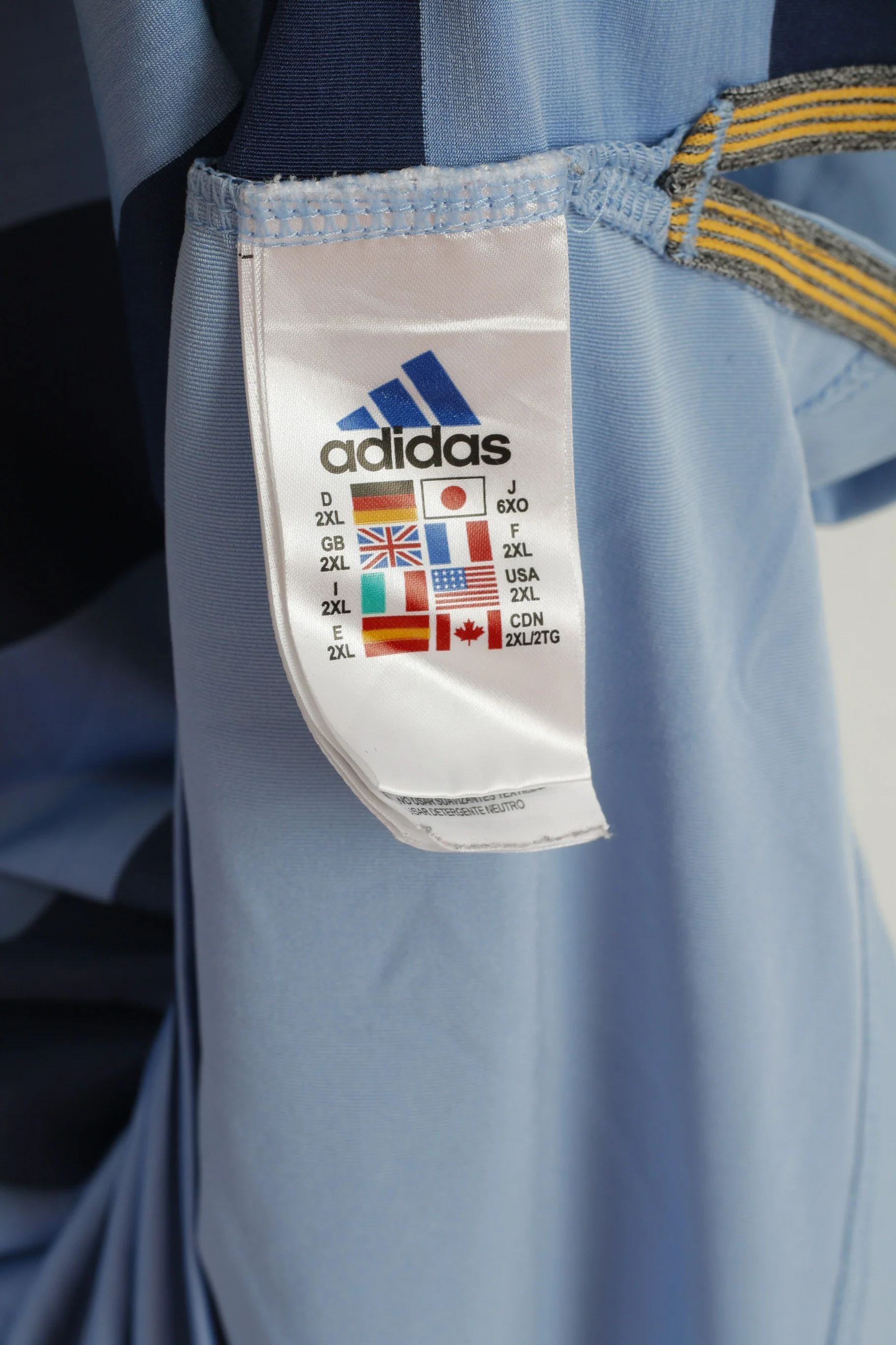Adidas Golf Men XXL Polo Shirt Blue Ryder Cup 2018 France Le Golf National Top - Image 6
