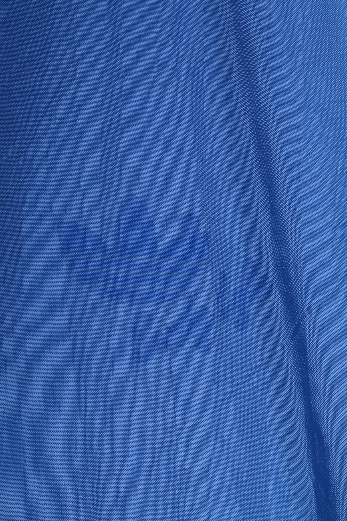 Adidas Golf Mens L Jacket Vintage Blue Zip Up Nylon Sportswear Top - Image 4