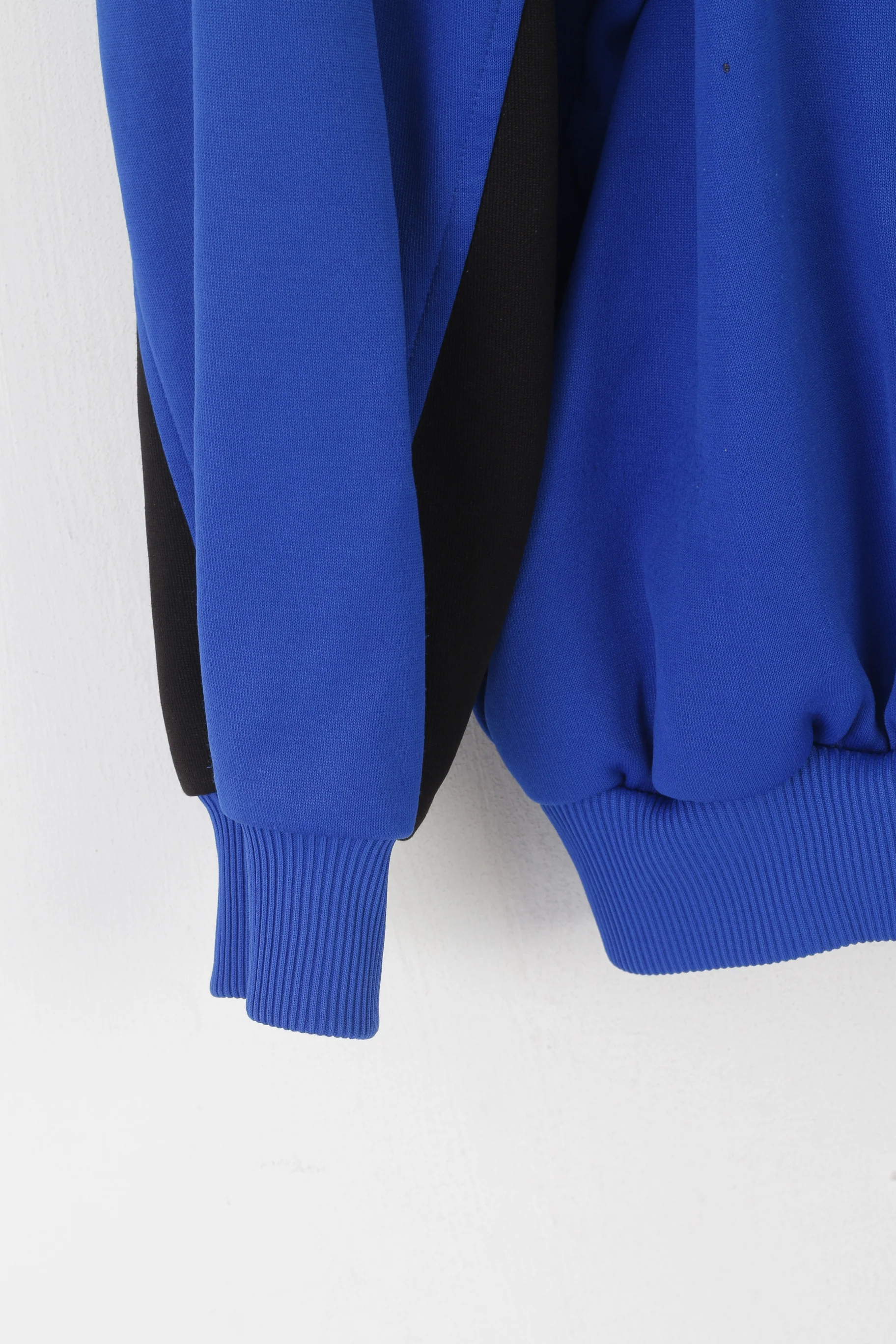 Adidas Men 186 M Sweatshirt Blue Vintage Schiwik Zip Up Sportswear Track Top - Image 3