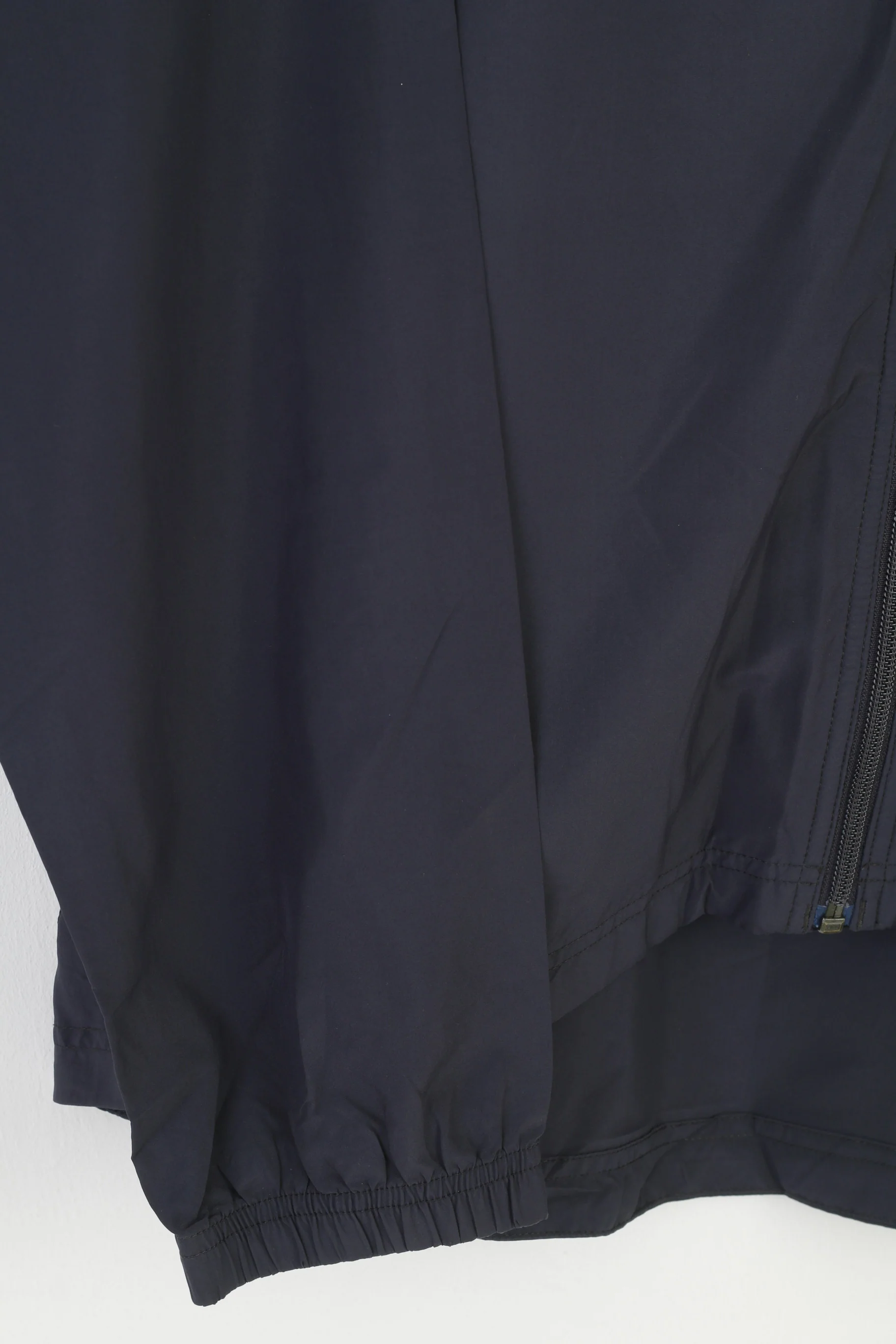 Adidas Men M Jacket Navy Lightweight Vintage Run Sportswear Zip Up Training Top - Image 3