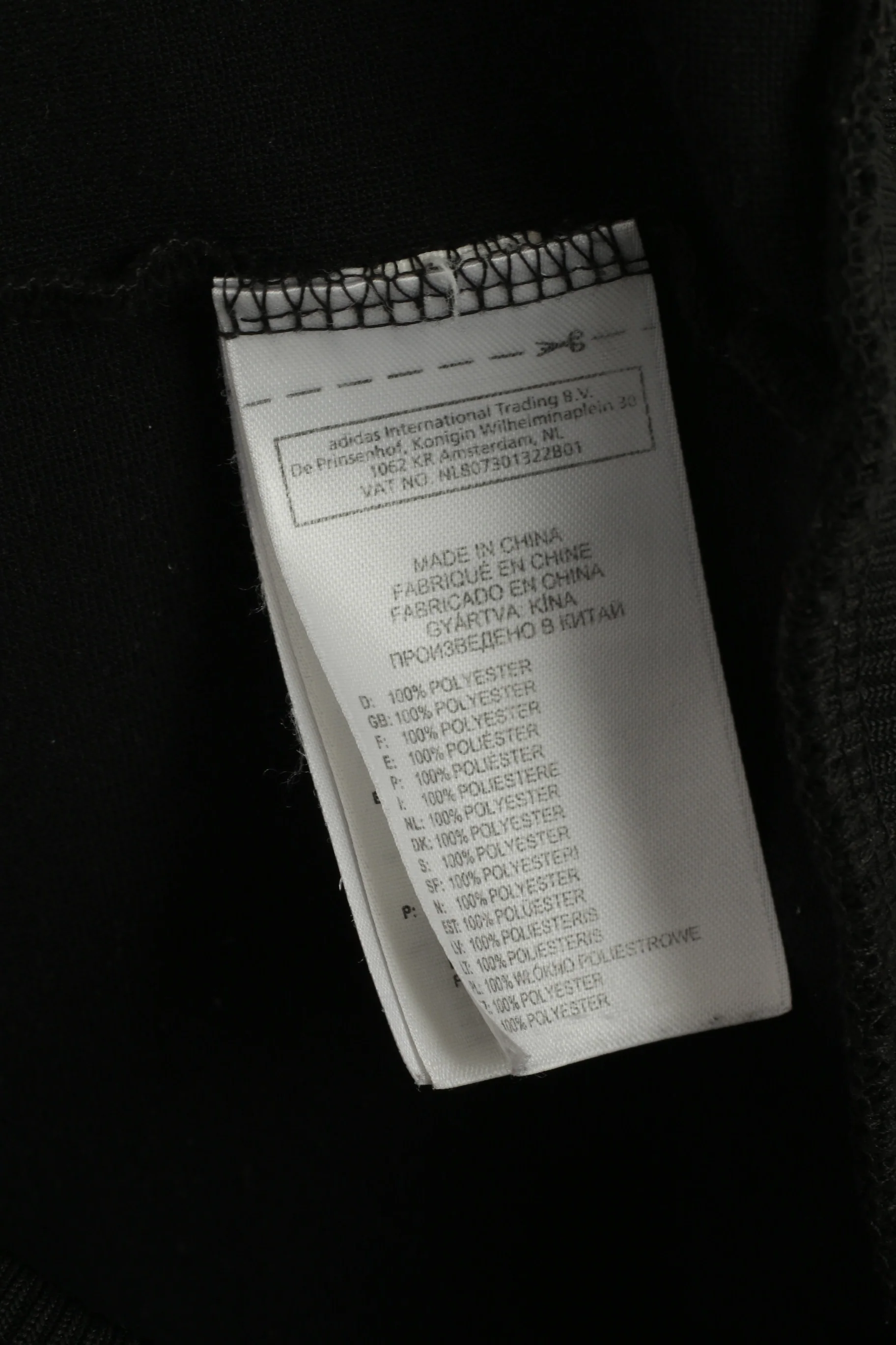 Adidas Vintage Men's Track Jacket - Black 3-Stripe (Size XL approx.) - Image 7