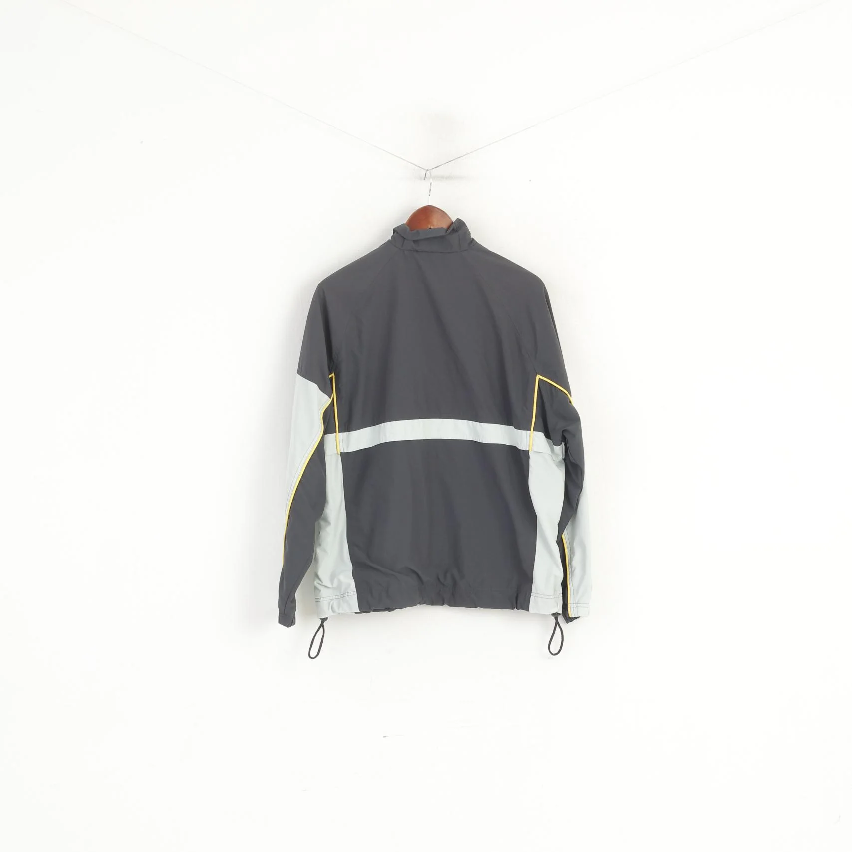 Adidas Women 20 XL Jacket Grey Vintage Activewear Full Zip Sport Track Top - Image 8