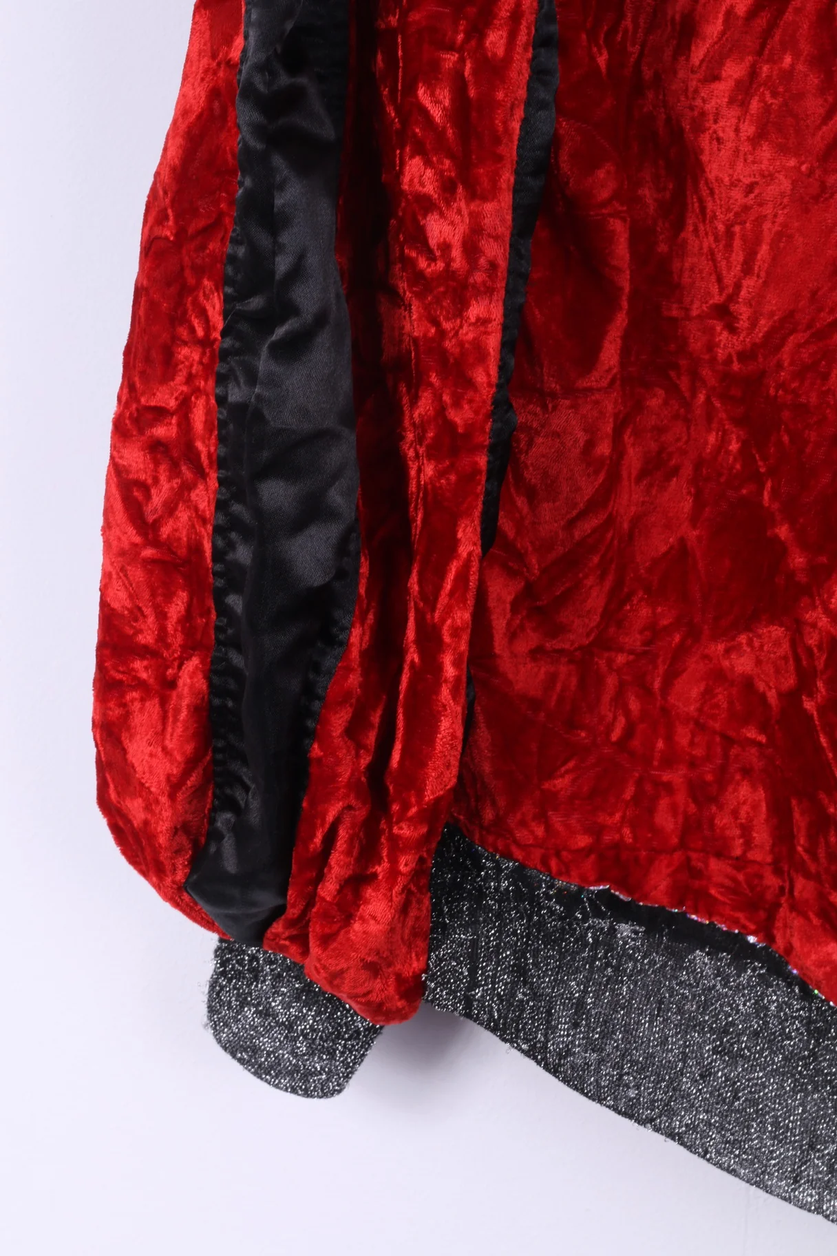 Alice in Wonderland Womens XL Halloween Costume Red Detailed 2 Piece Fancy Dress - Image 3