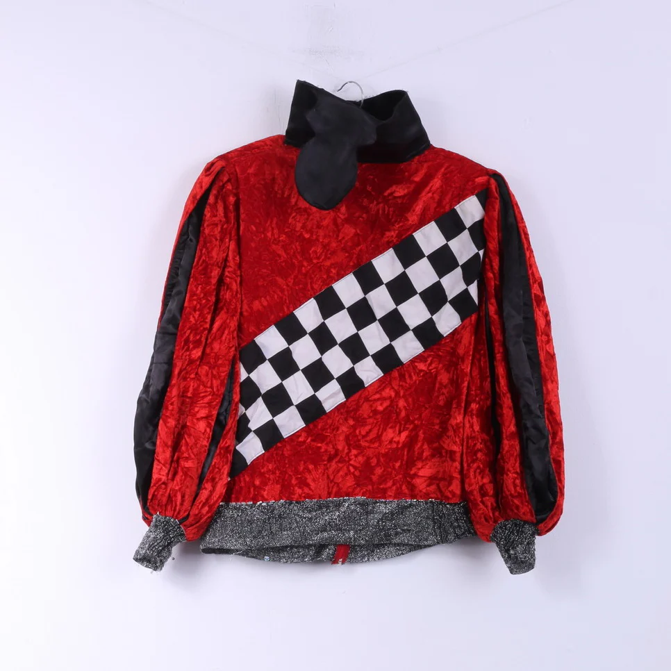 Alice in Wonderland Womens XL Halloween Costume Red Detailed 2 Piece Fancy Dress - Image 4