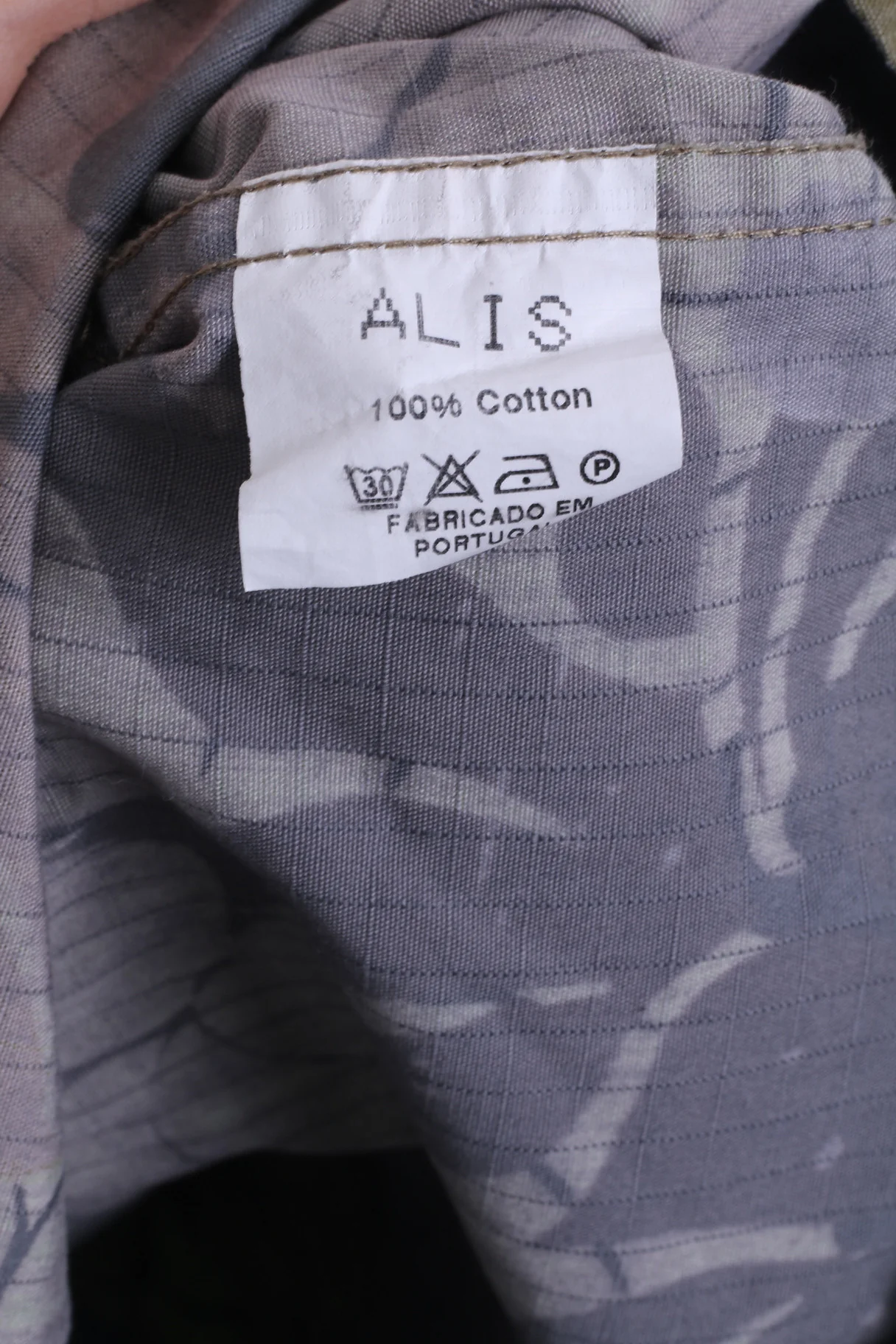 ALIS Mens XL Casual Shirt Button Down Collar Flowers Print Cotton - Image 5