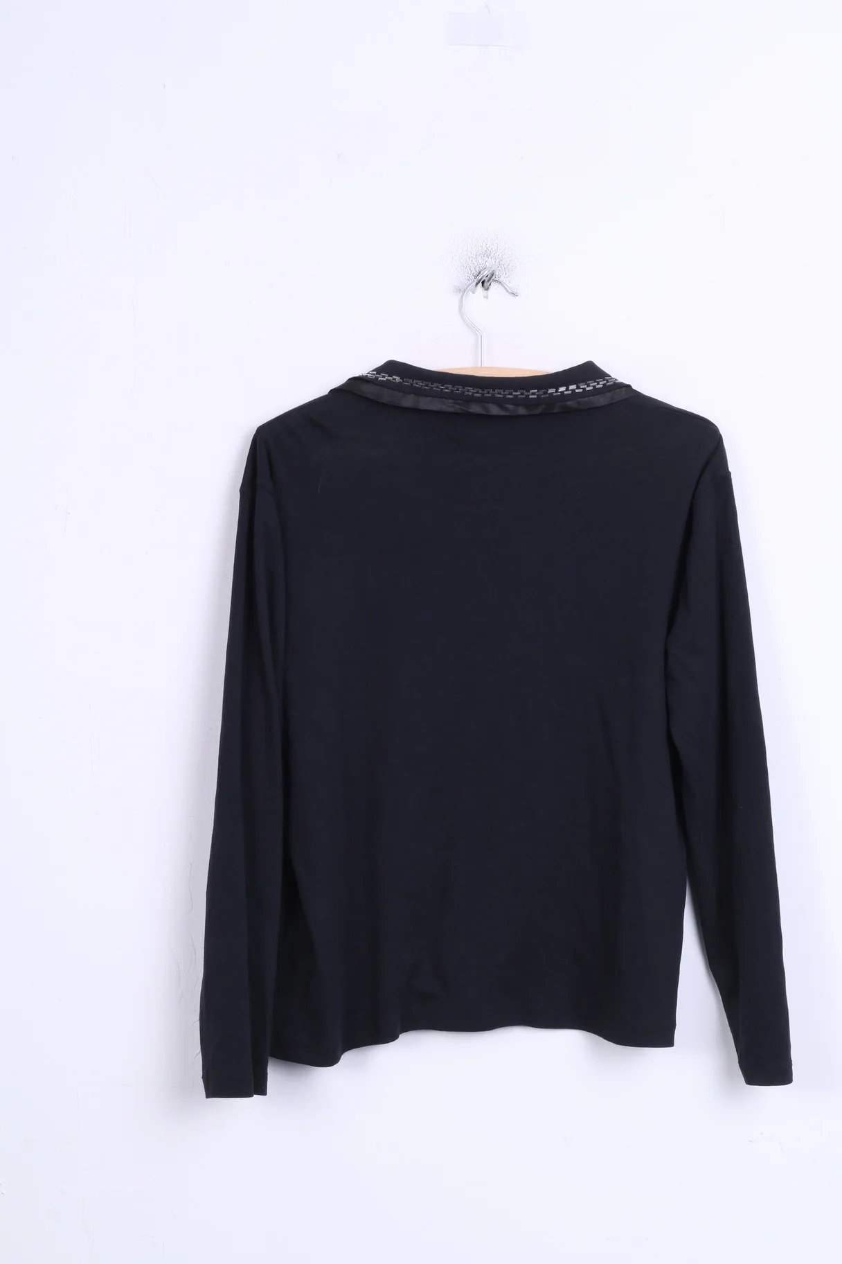Steilmann Womens 16 XL Blouse Black Single Breasted - Image 6