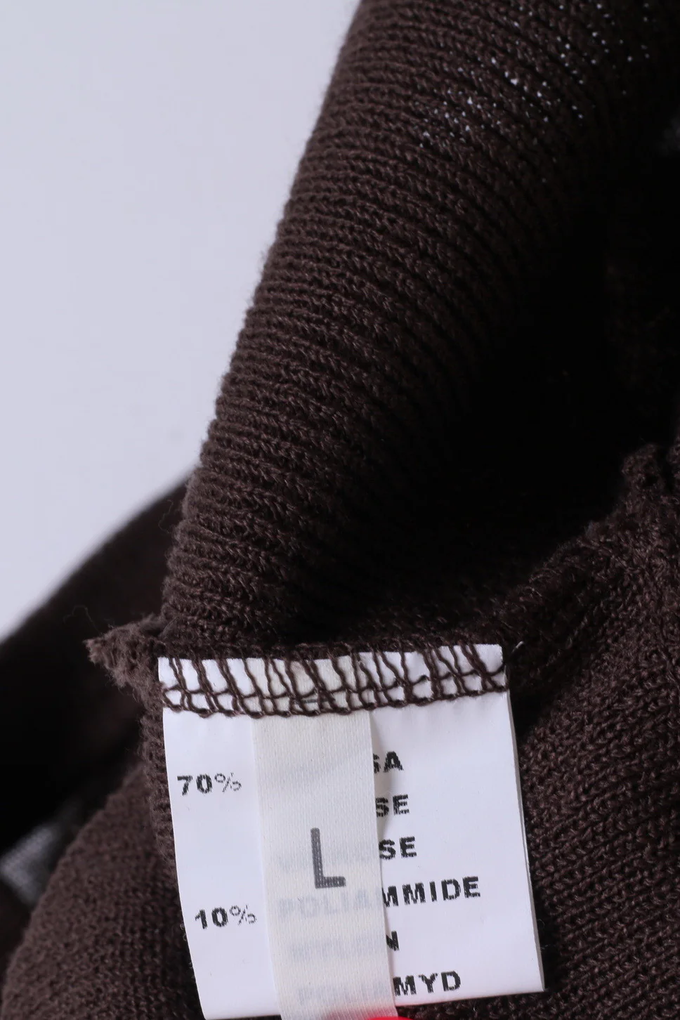 Angeli Martinero Womens L Jumper Short Sleeve Brown Sweater Italy - Image 5