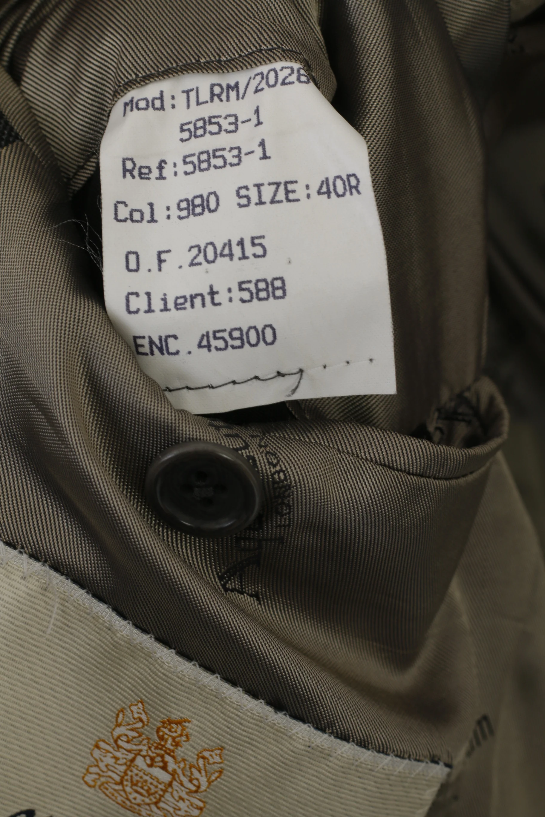 Aquascutum London Men 40 Blazer Gray Wool Vintage Single Breasted Jacket - Image 6