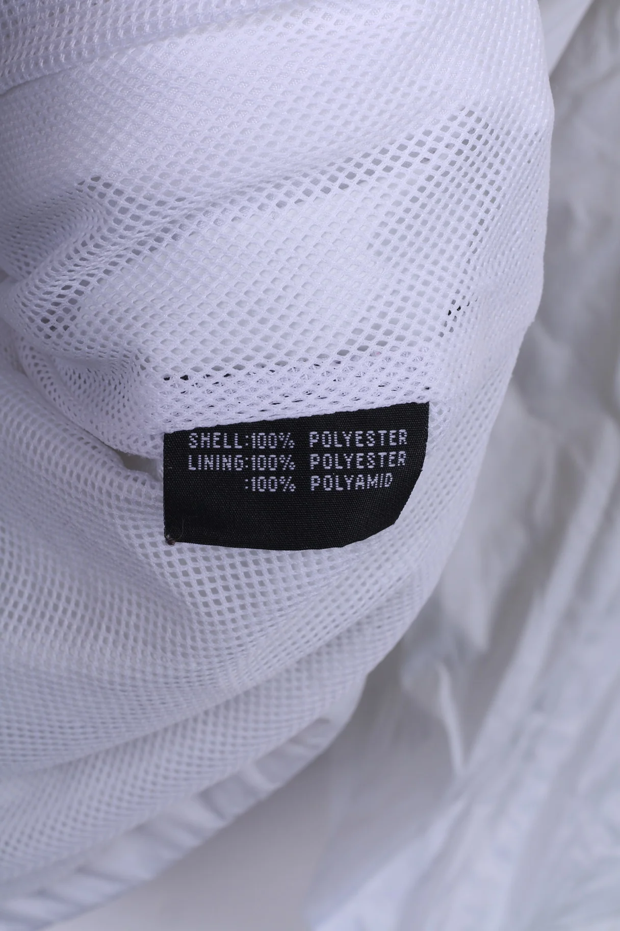 Aquatech Mens 2XL Lightweight Jacket White Full Zipper Waterproof & Breathable Top - Image 6