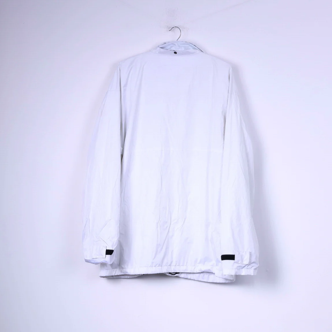 Aquatech Mens 2XL Lightweight Jacket White Full Zipper Waterproof & Breathable Top - Image 7