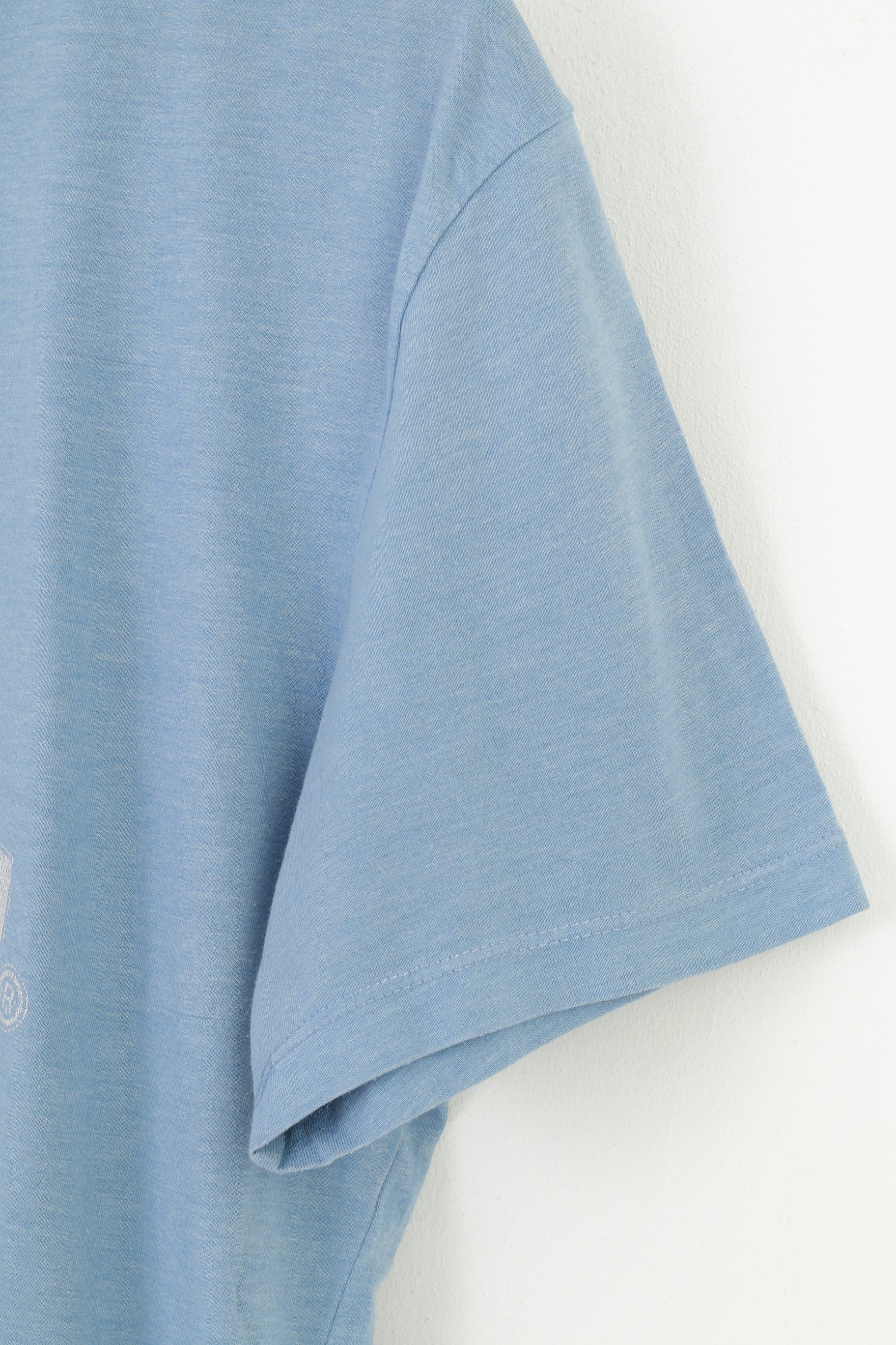 Atari Men M Shirt Blue Sport Cotton Vintage Gamer Crew Neck Top - Image 3
