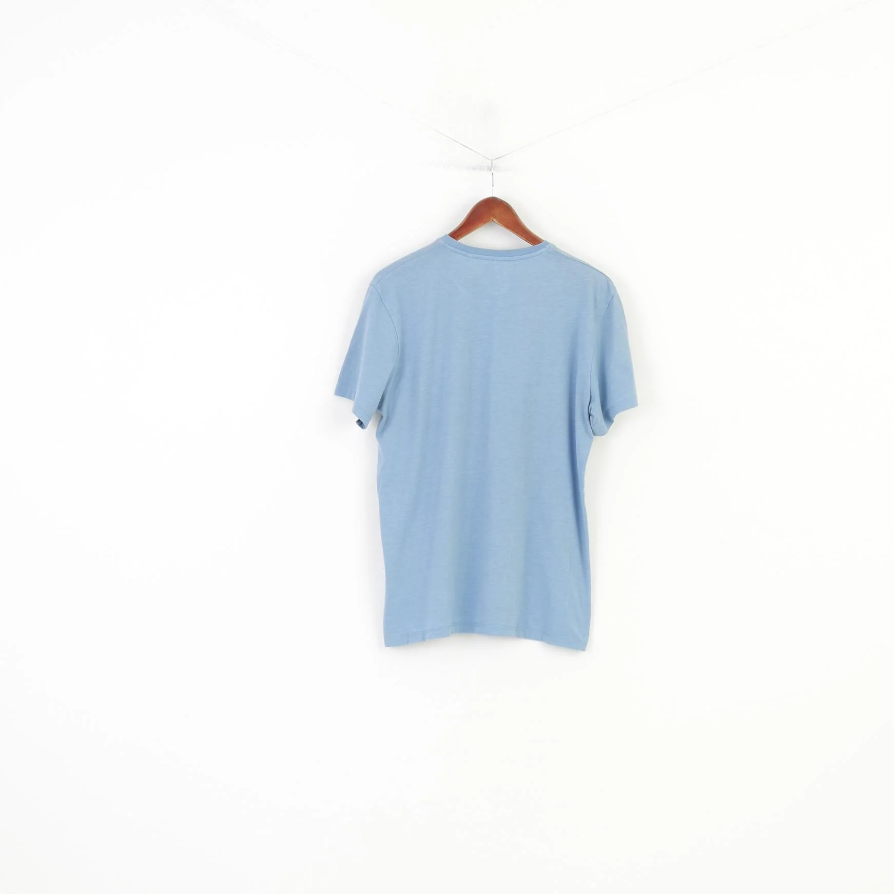 Atari Men M Shirt Blue Sport Cotton Vintage Gamer Crew Neck Top - Image 6