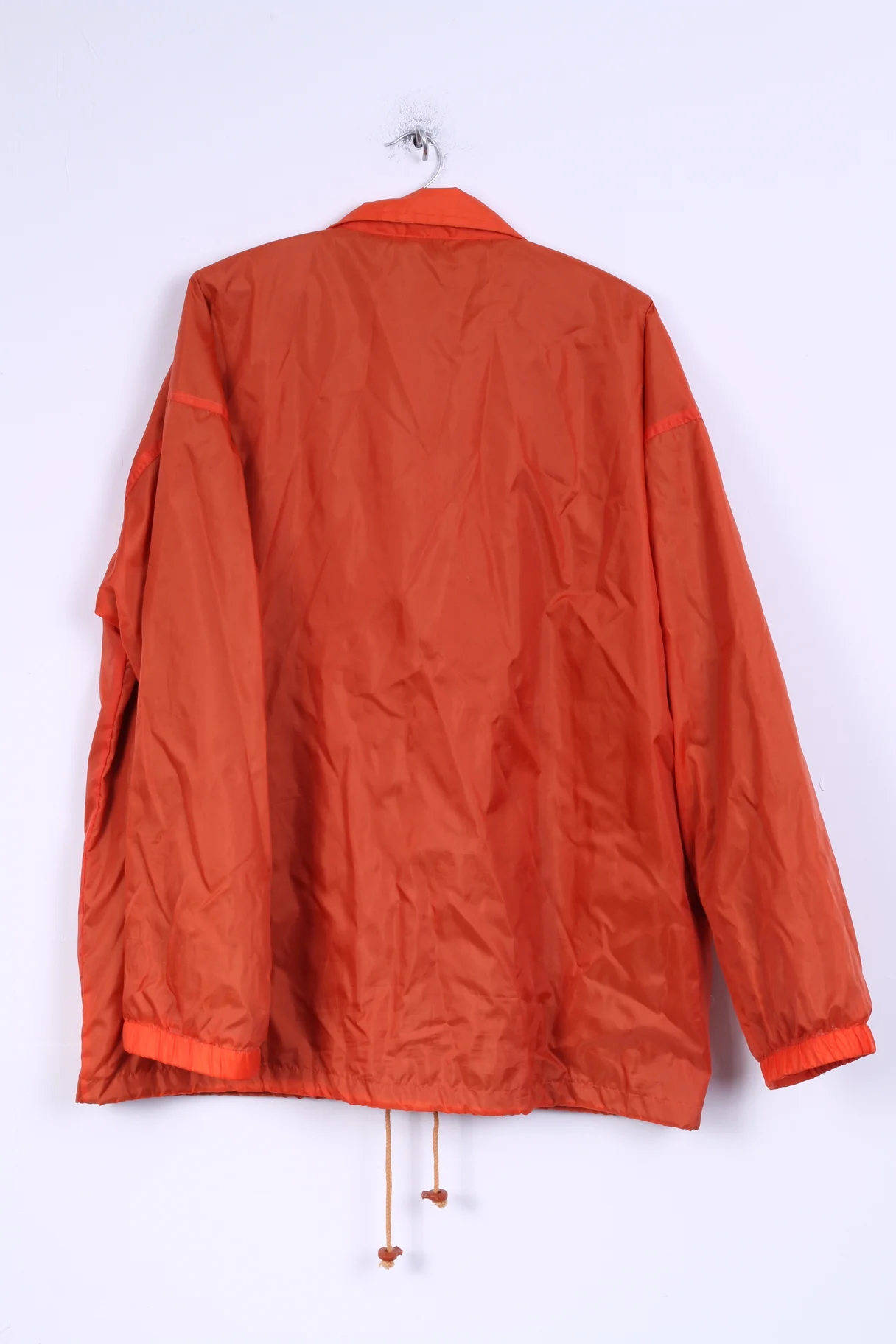 Authentic Style Mens M  Jacket Nylon Waterproof Nylon Orange - Image 5