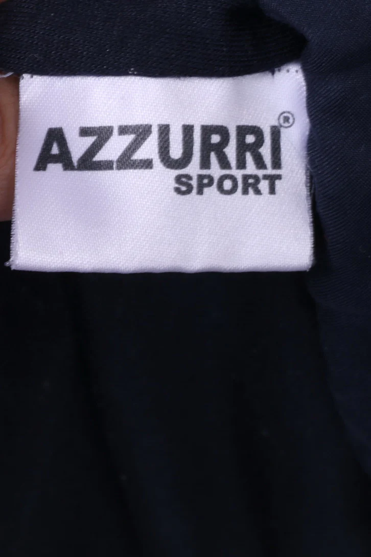 Azzuri Sport Cumann Peil Gael na MBAN Mens S Jacket Full Zipper Navy Sportswear Lightweight Mullinahone Under 16 County Chamions 2009 - Image 5
