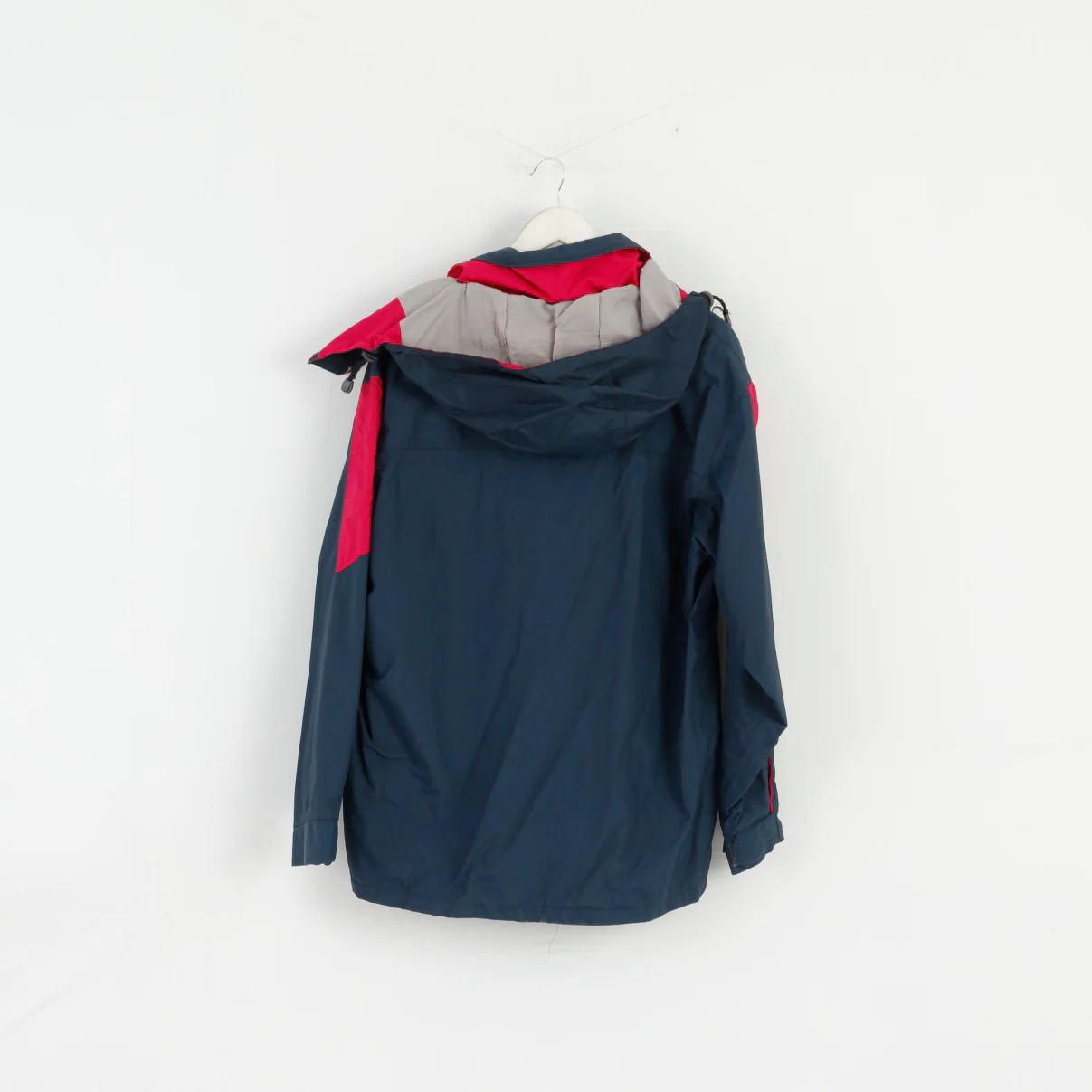 Bailo Men 50 L Jacket Navy Amaranth Nylon Waterproof Hooded Outdoor Top - Image 8