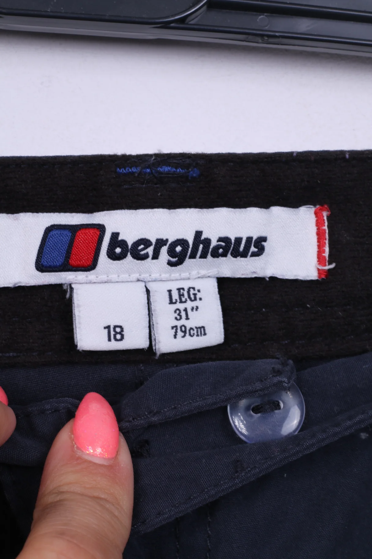 Berghaus Womens 18 31'' Trosuers Navy Sportswear Pants Cargo - Image 3