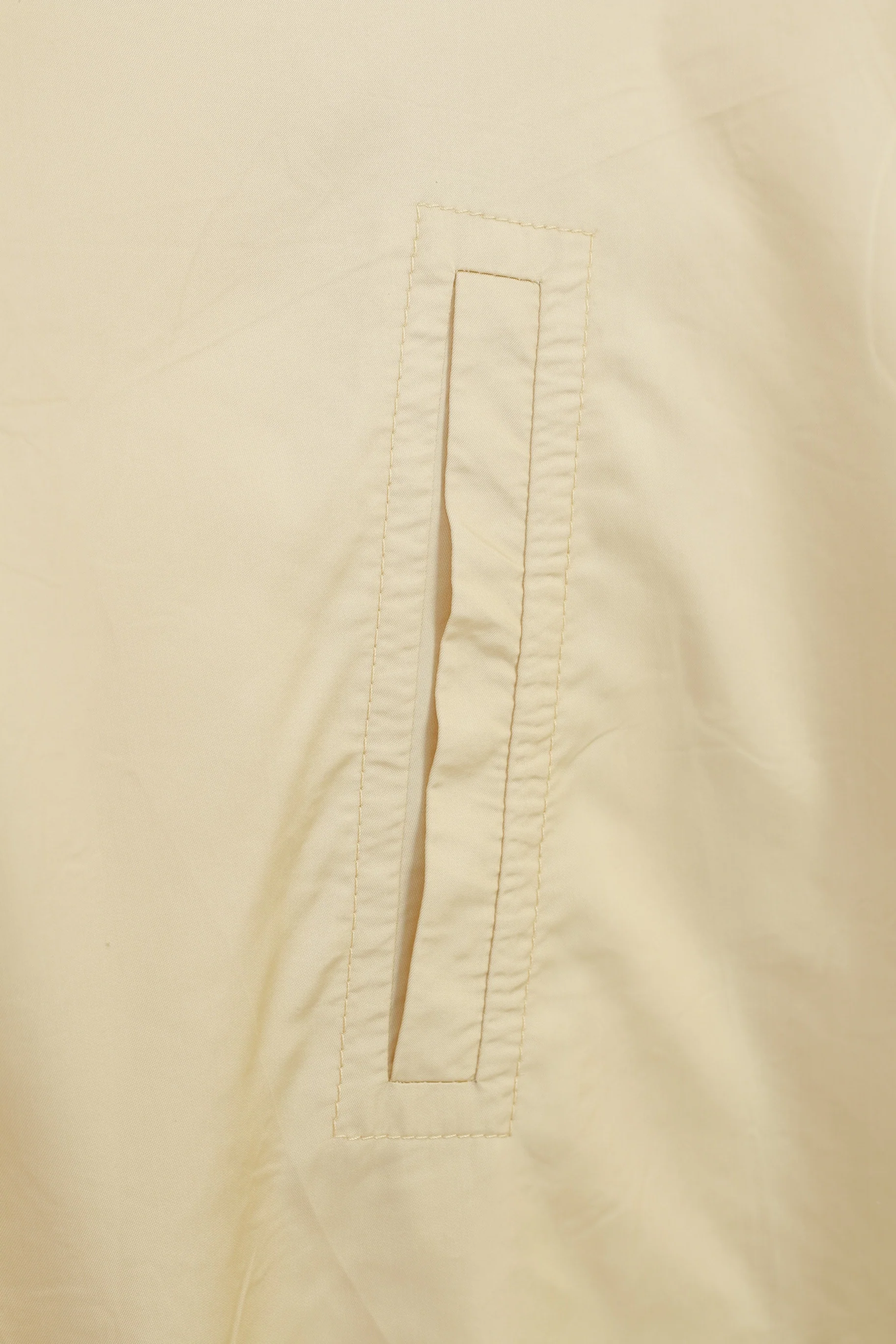 Bernd Berger Women 38 M Coat Yellow Shiny Nylon Pockets Waterproof Oversize Vintage Top - Image 5