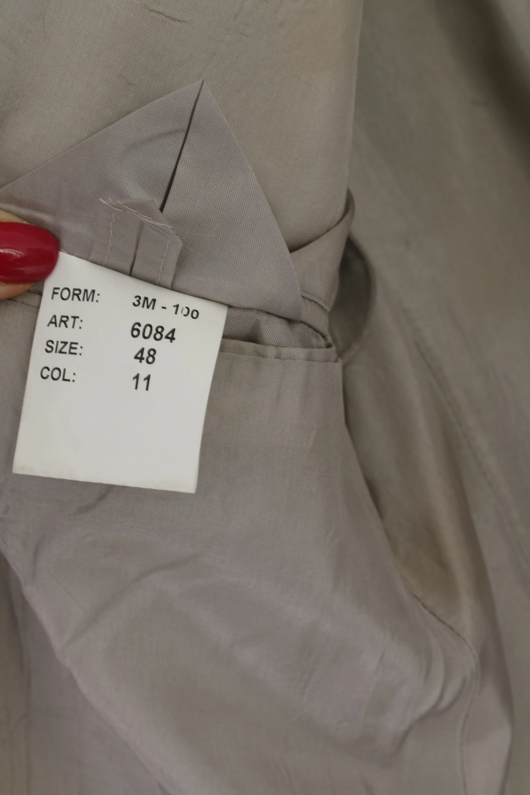 Berto Lucci Milano Men 48 38 Blazer Grey Vintage Shiny Single Breasted Shoulder Pads Jacket - Image 5