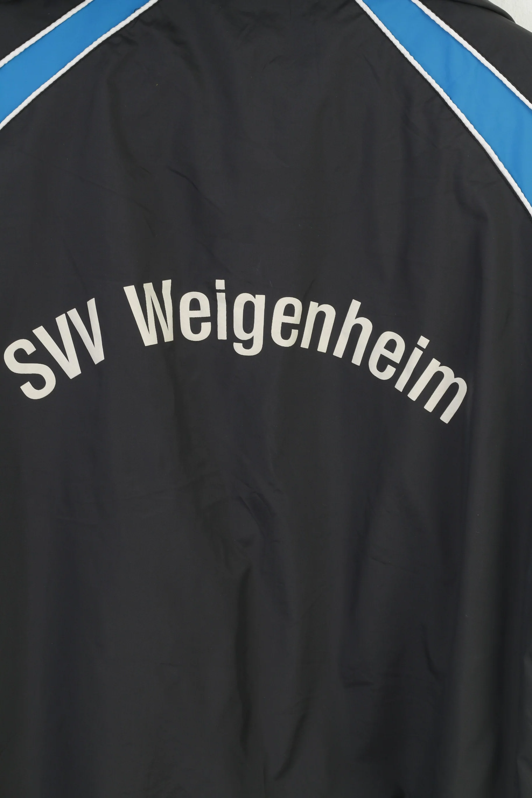 Betandwin.De Men M Lightweight Jacket Black Full Zipper Sportswear SVV Weigenheim Hooded Vintage Outwear Top - Image 7