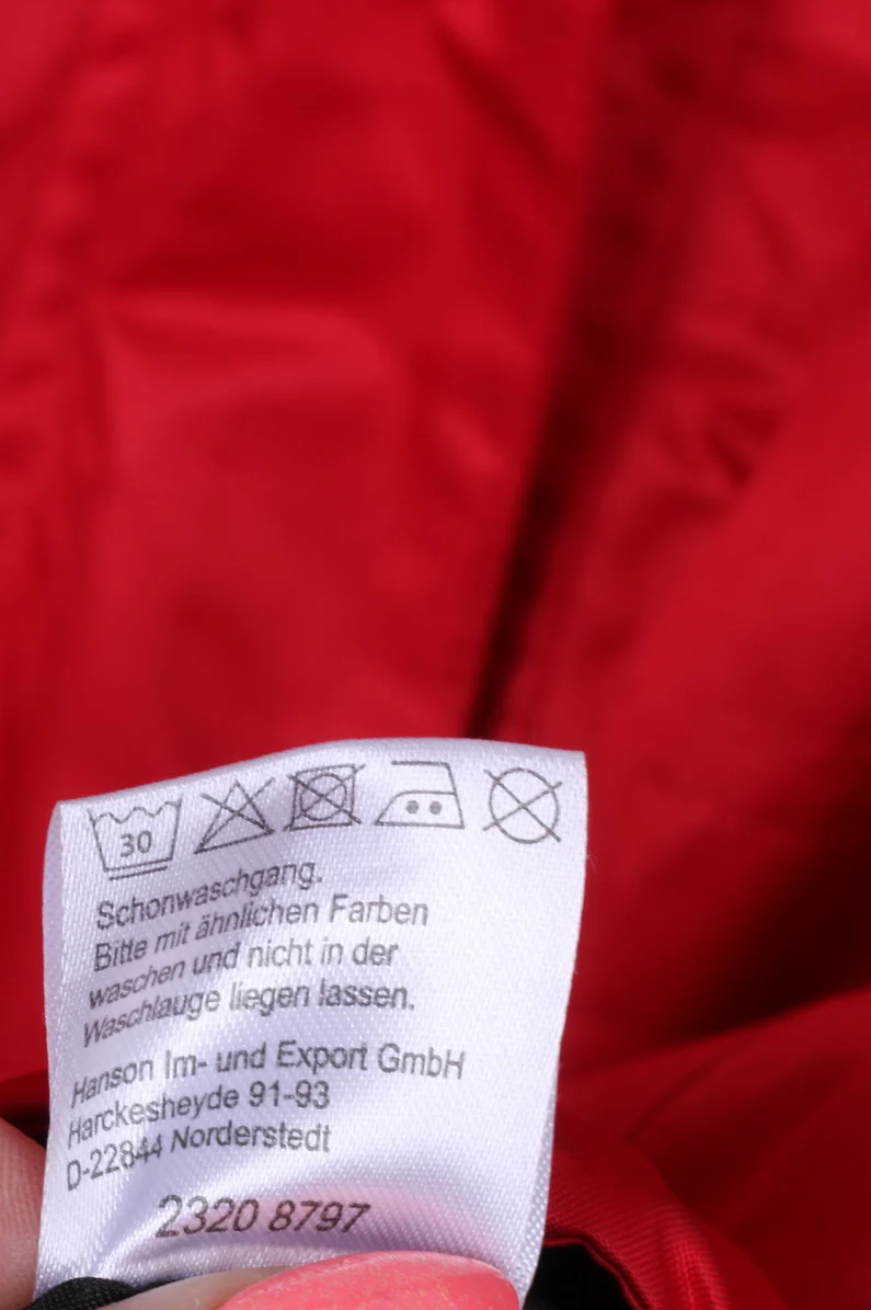 Blue Motion Womens M 40/42 Coat Red Full Zipper Pocket Outdoor Jacket - Image 5