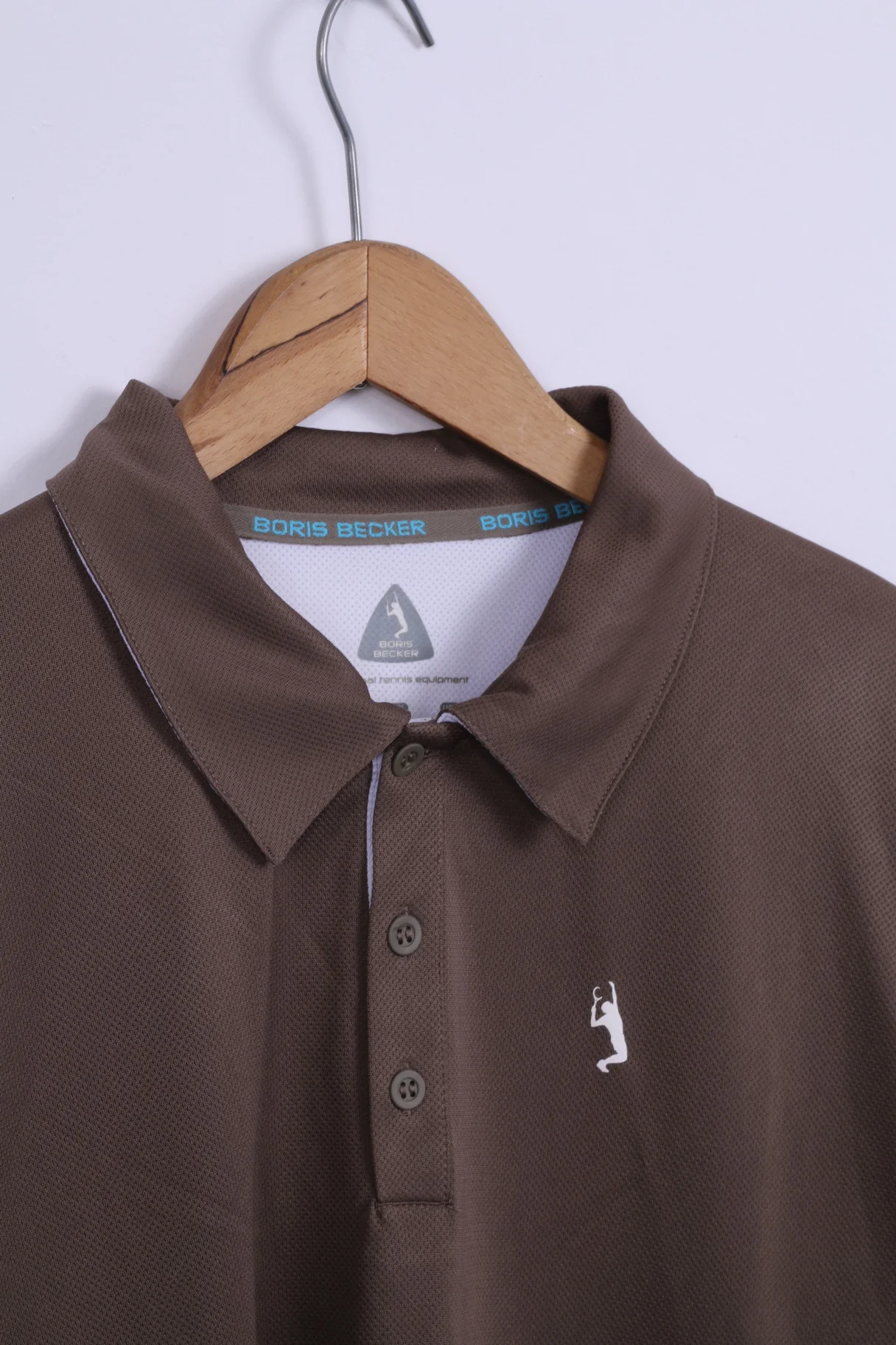 Boris Becker Mens L Polo Shirt Toupe Sport Tennis Equipment - Image 4