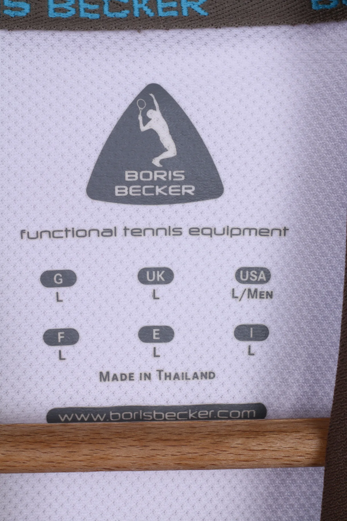 Boris Becker Mens L Polo Shirt Toupe Sport Tennis Equipment - Image 5
