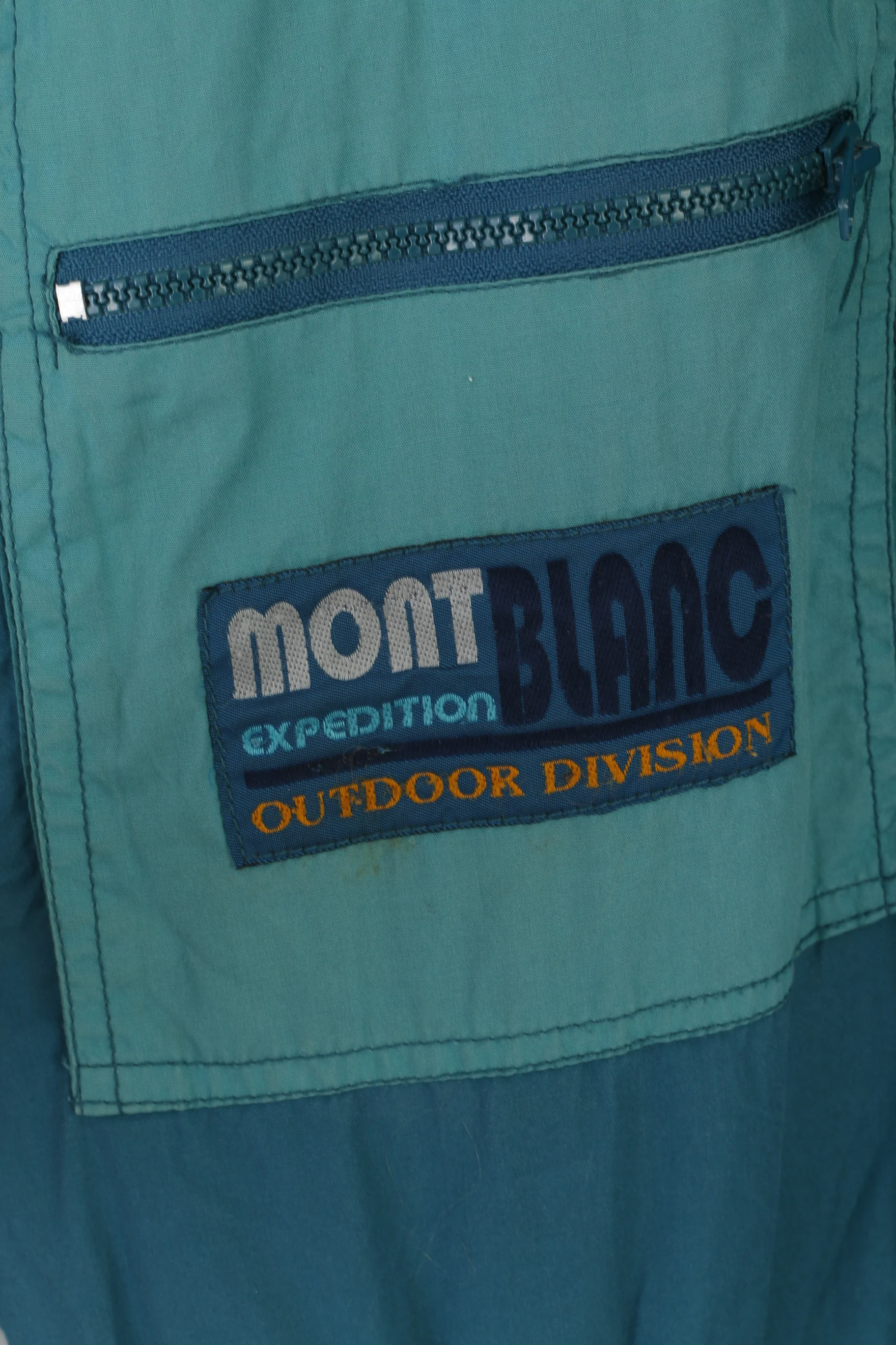 Born To Ski Men 52 L Ski Suit One Piece Green Vintage 80s Outdoor Division Snowsuit - Image 4