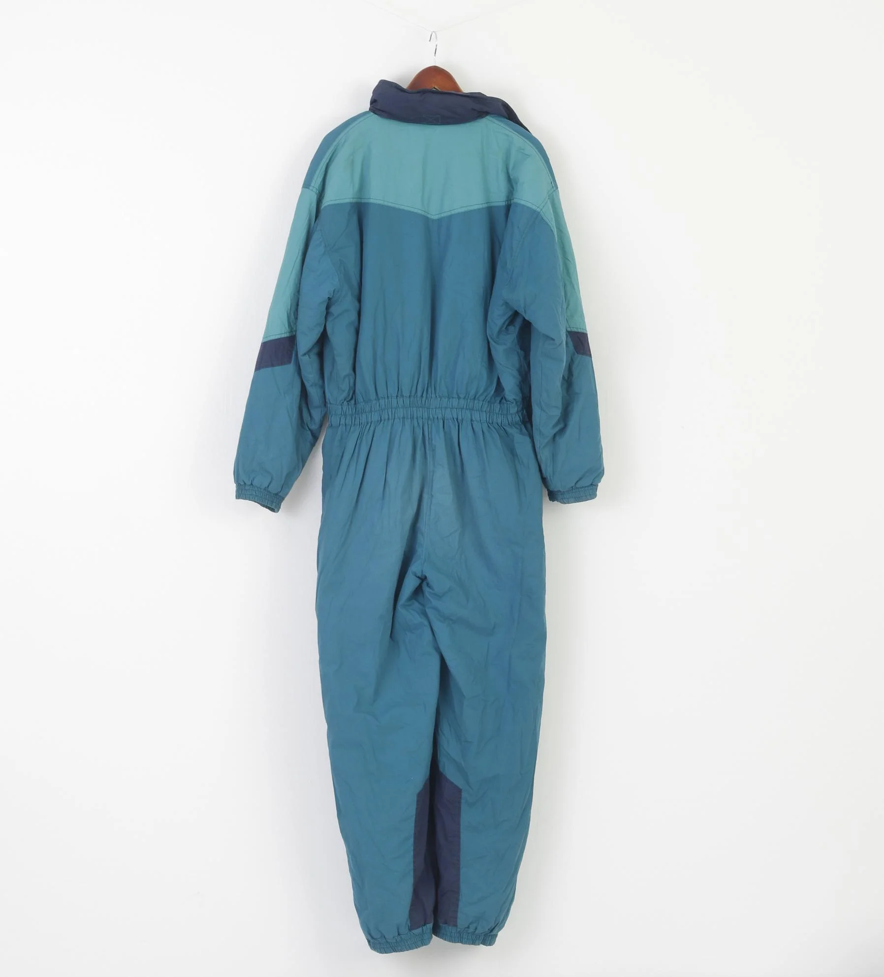 Born To Ski Men 52 L Ski Suit One Piece Green Vintage 80s Outdoor Division Snowsuit - Image 7