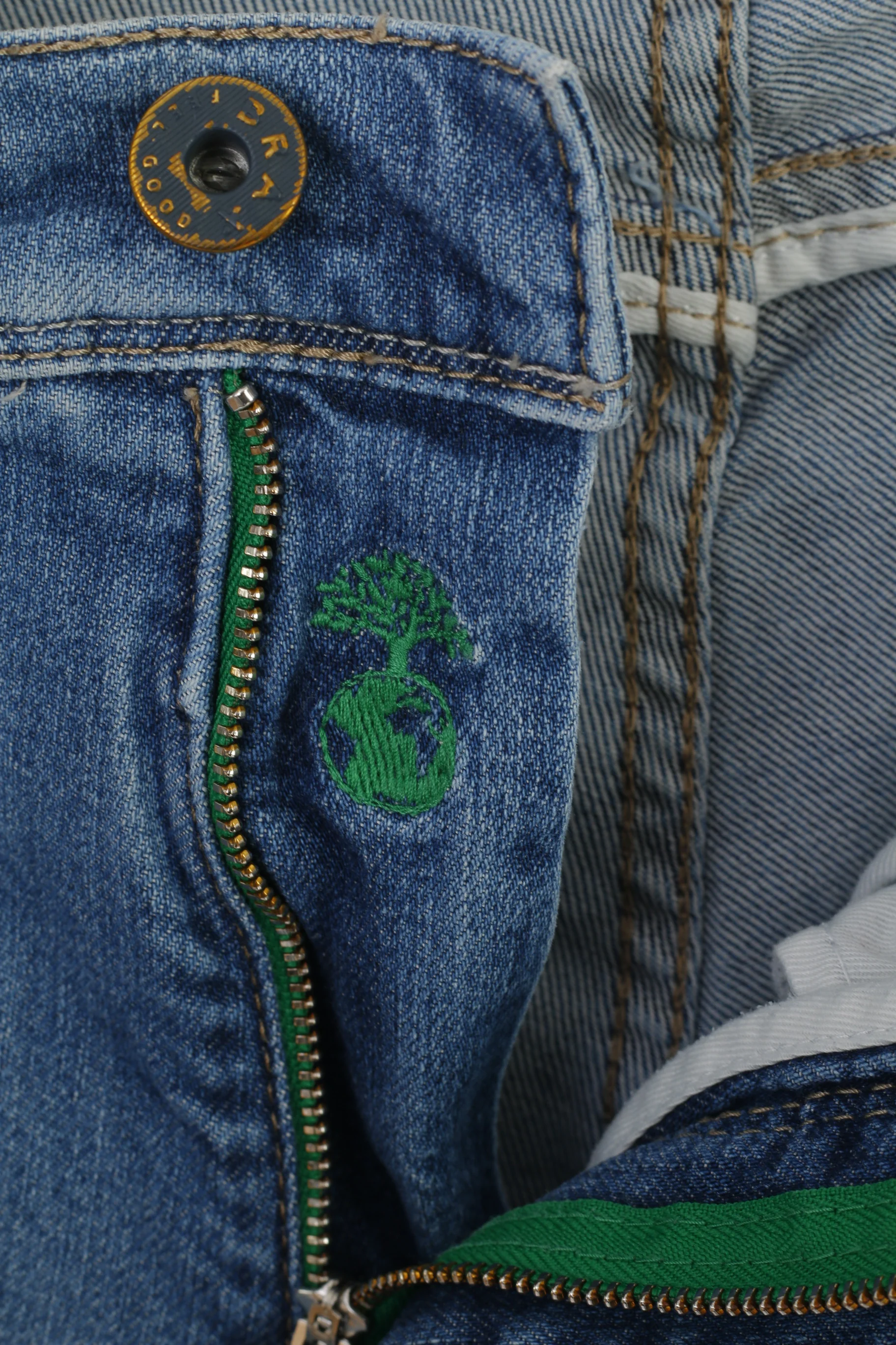 Brax Men 38 Jeans Trousers Blue Denim Cadiz Straight Classic Nature Pants - Image 3