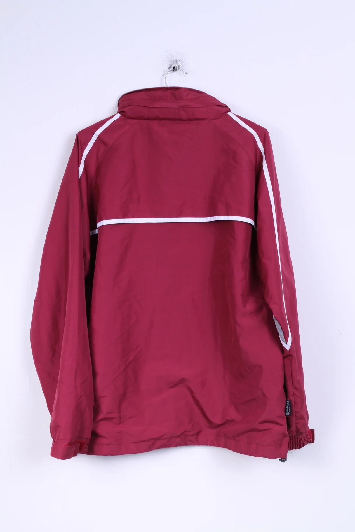 Brikbeck University of London Mens M Jacket Hidden Maroon Sport Football - Image 6