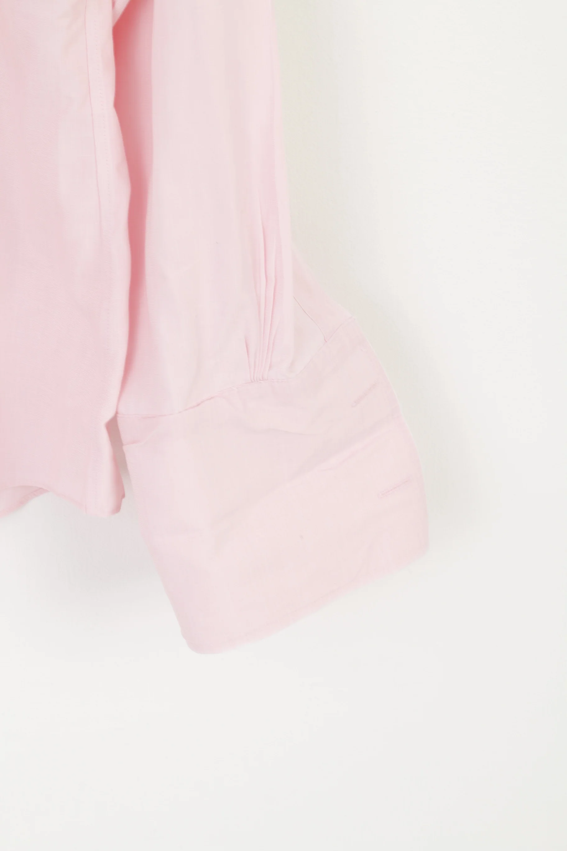 Brooks Brothers 15.5 34 L Casual Shirt Pink Cotton Cuff Elegant Long Sleeve Top - Image 3