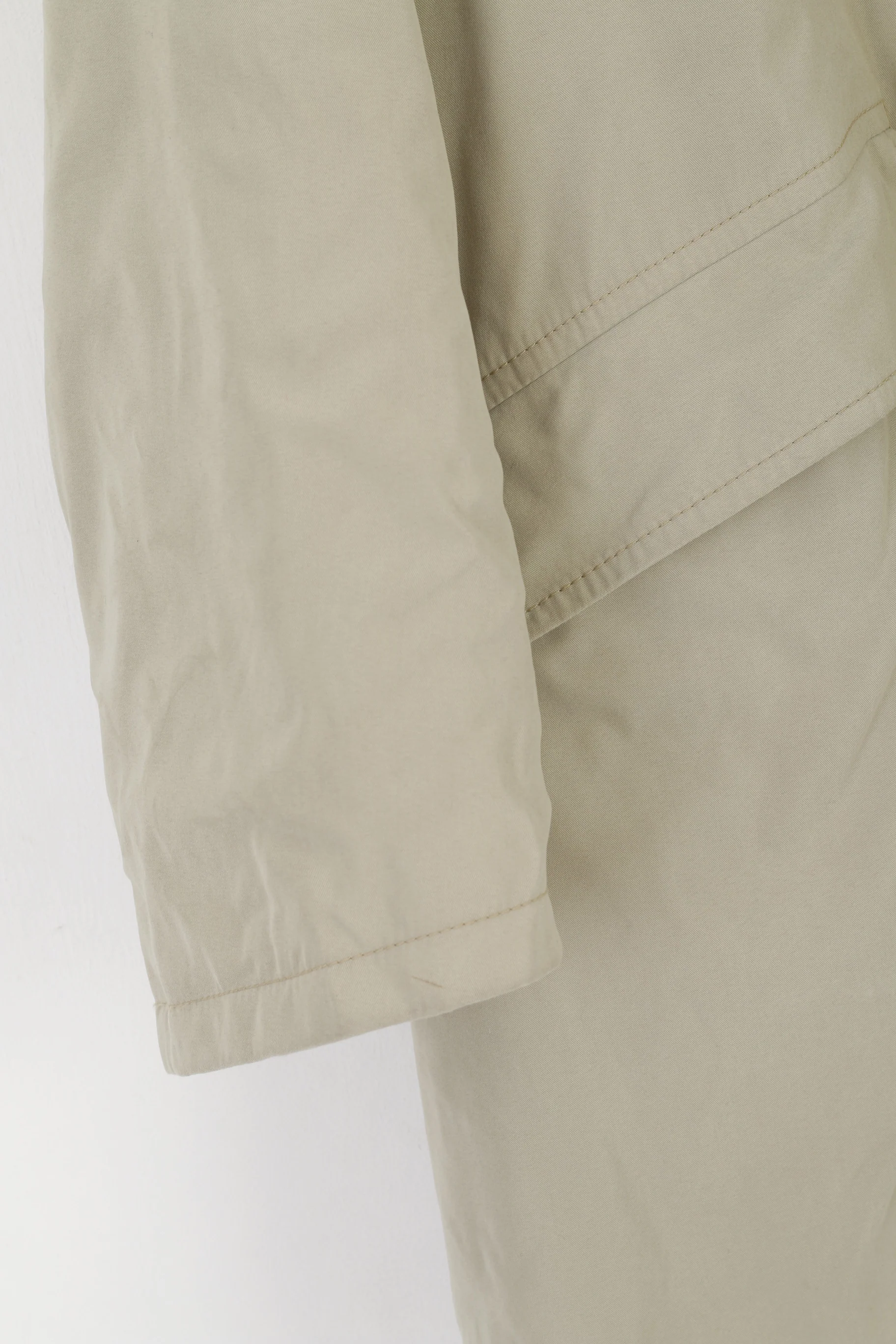 Bugatti Men 40 50 M Coat Beige Vintage 2in1 Removable Lining Classic Overcoat - Image 4
