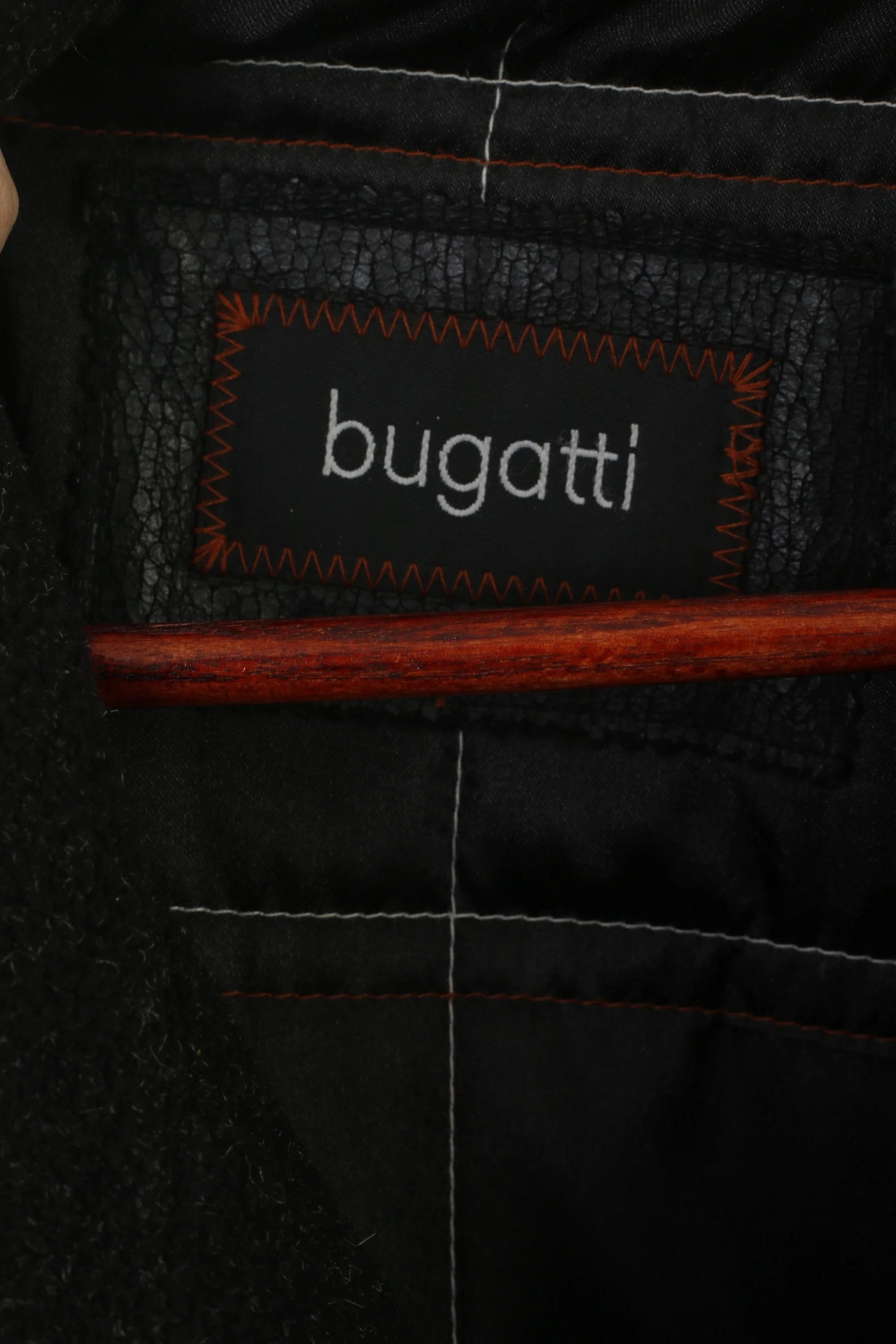 Bugatti Men 56 XXL Jacket Black Lined Zipped Classic Equipped Multi Pocket Top - Image 6