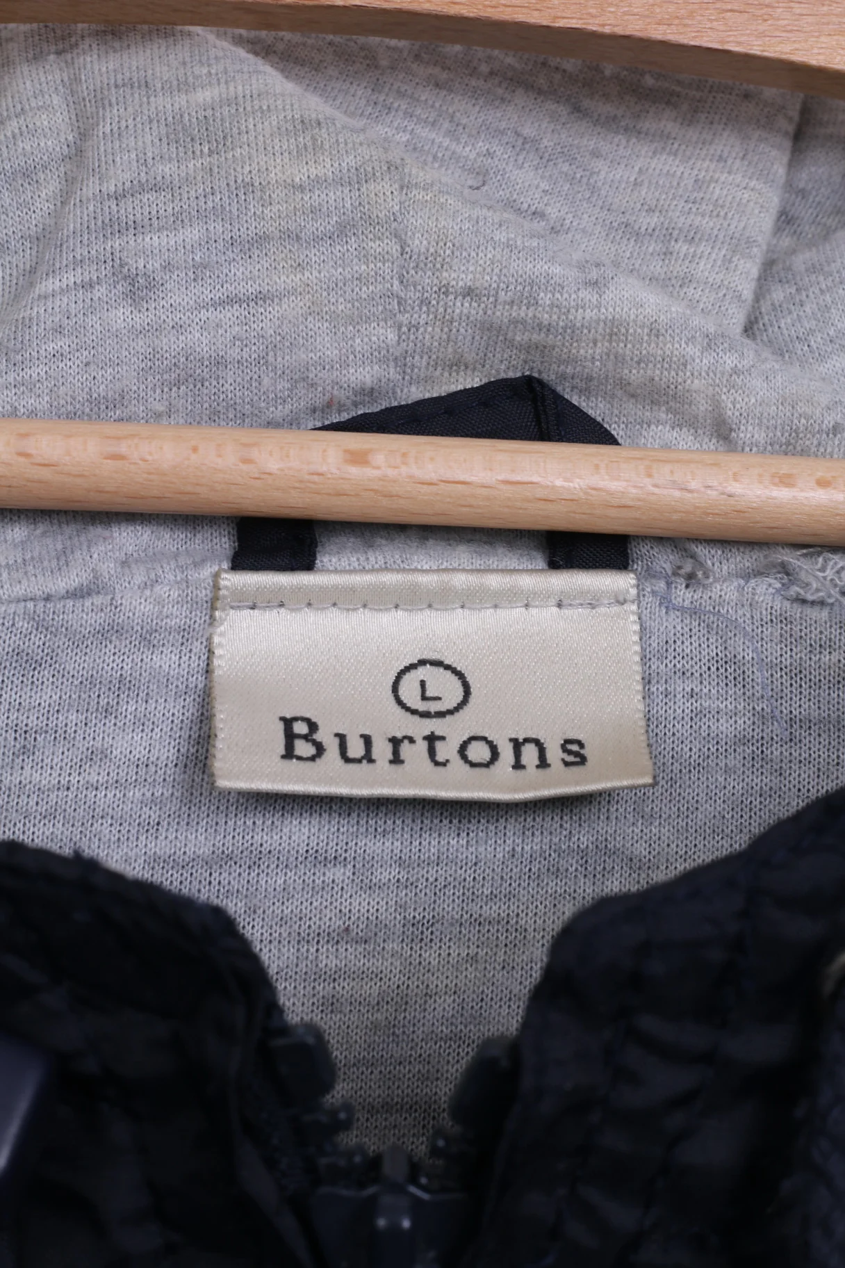 Burtons Mens L Jacket Nylon Waterproof Sport Full Zipper Lightweight - Image 3