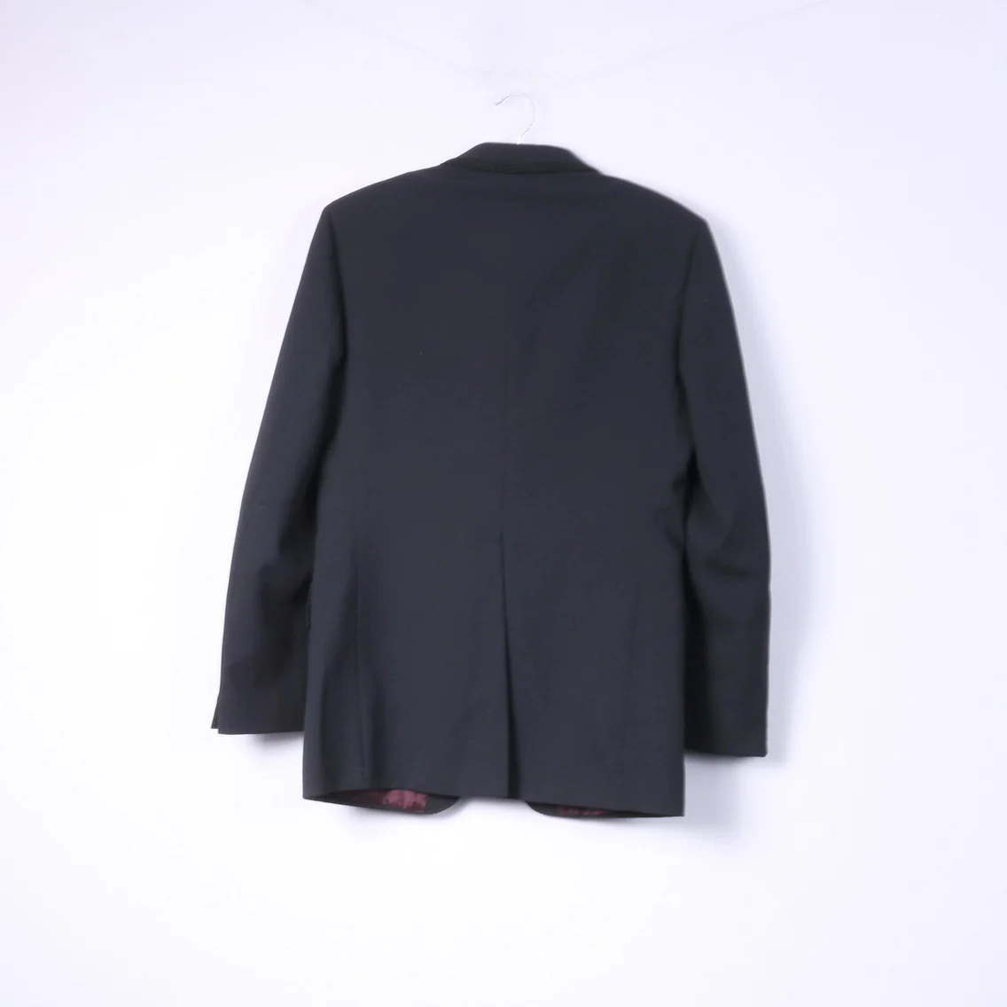 C&A Mens 102 40'' M Blazer Black Jacket Single Breasted Wedding Top - Image 5
