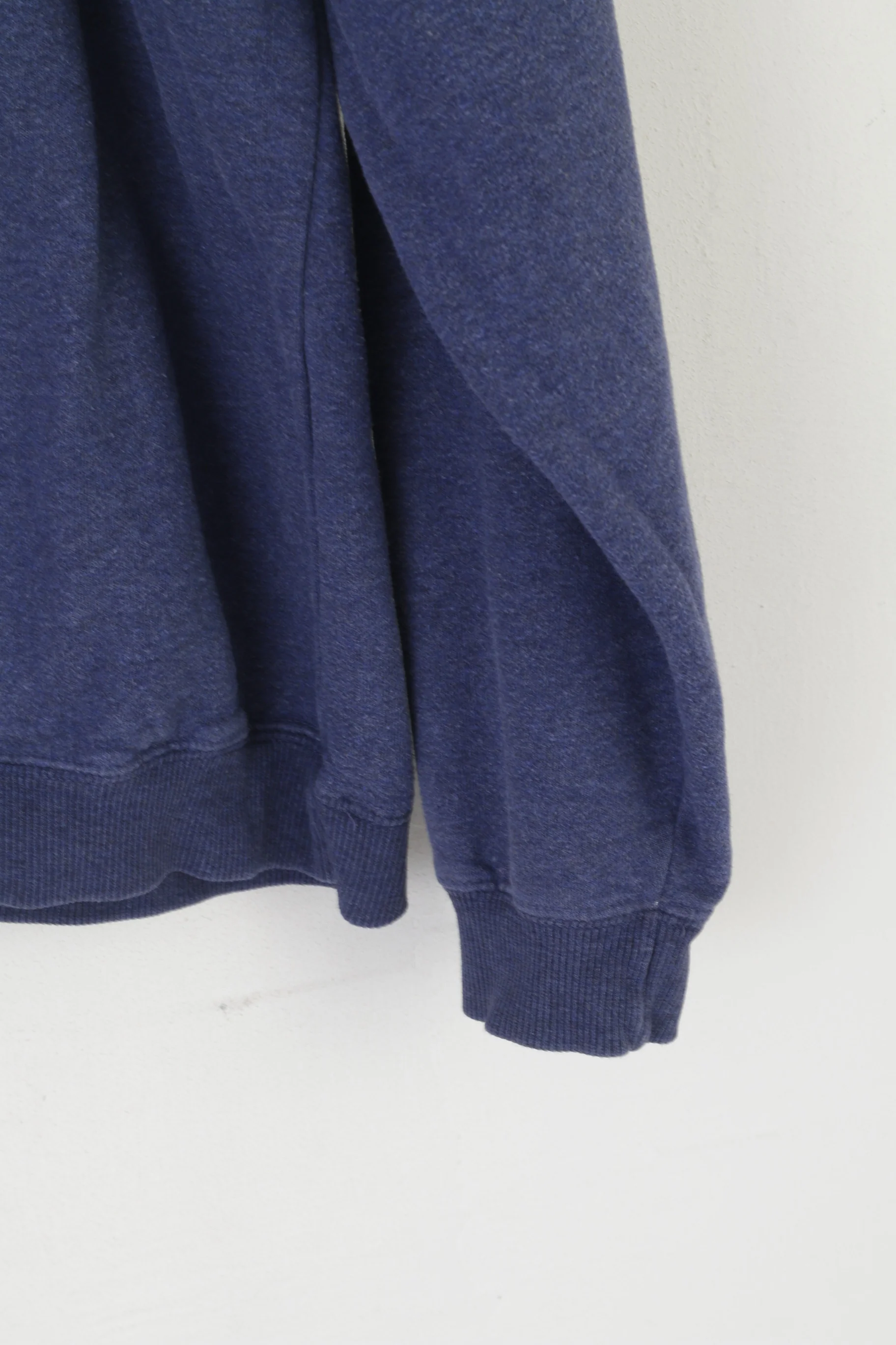 Cabela's Men 2XL Sweatshirt Navy Cotton Vintage Duck Zip Neck Outdoor Top - Image 3
