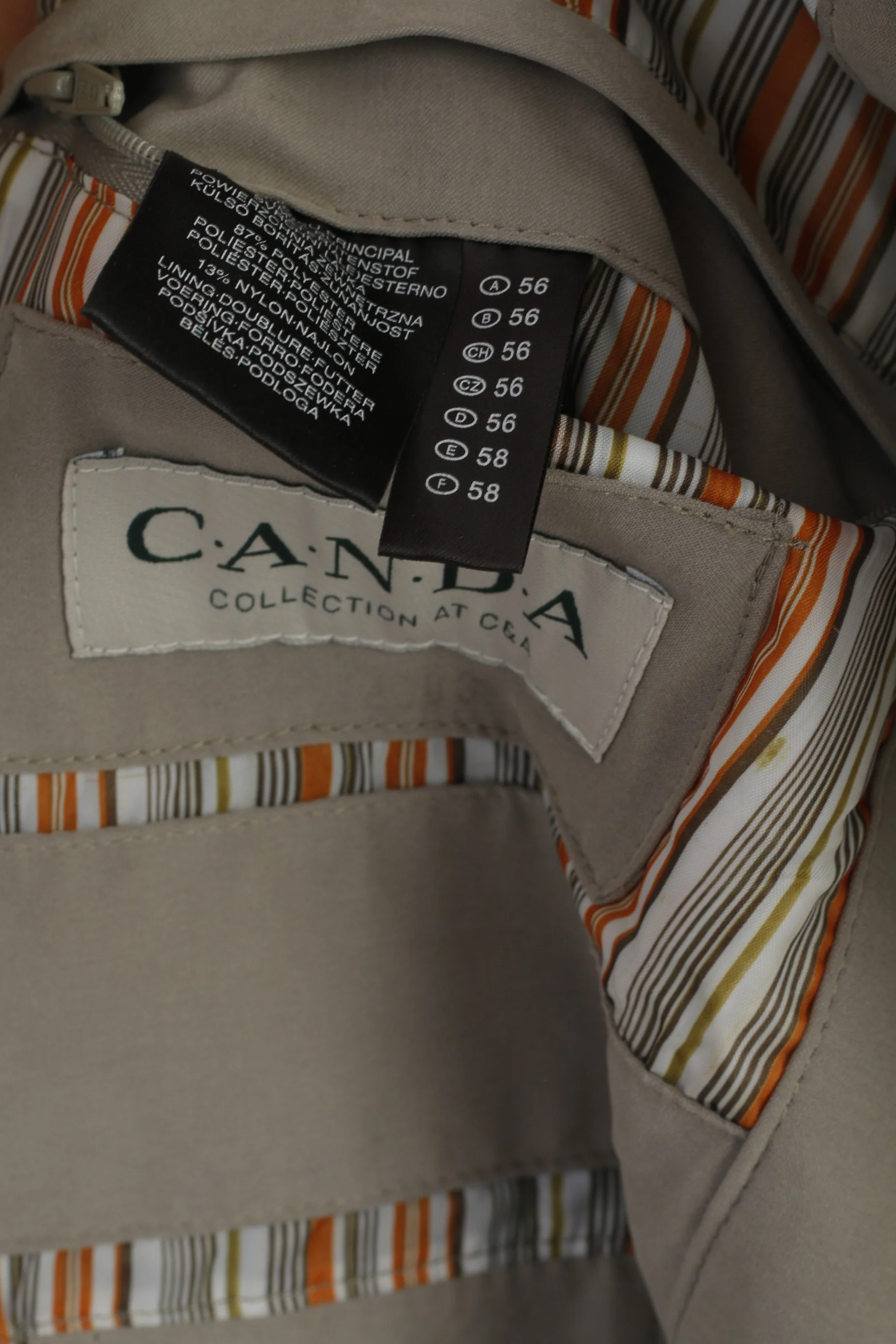Canada by C&A Men 56 XL Vest Gray Classic Micro Pockets Hunting Fishing Bodywarmer - Image 5