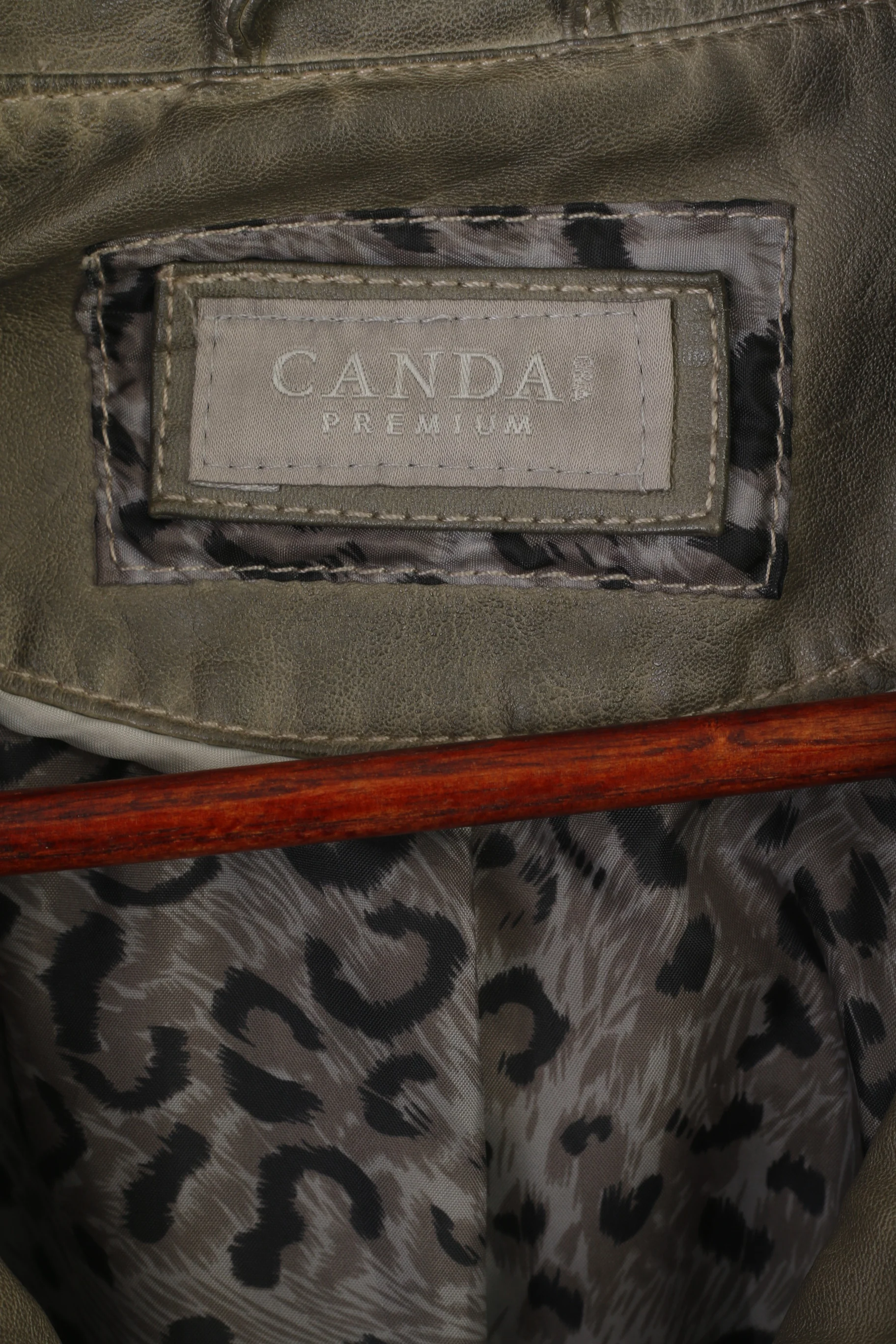 Canada C&A Premium Women 50 XXL Jacket Gray Full Zipper Detailed Biker Top - Image 5
