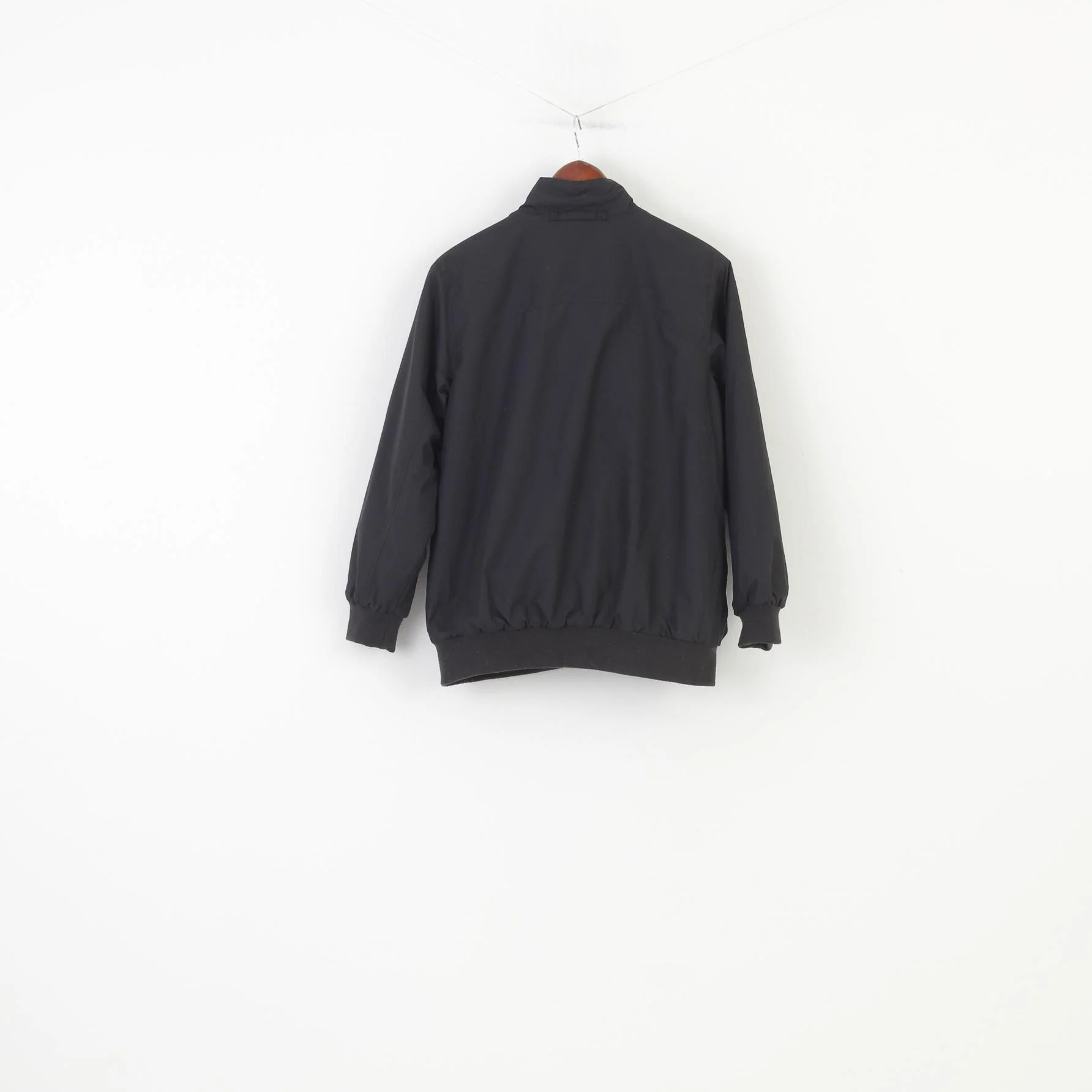 Canterbury Boys 14 Age Jacket Black Fleece Double Side Vintage Full Zipper Top - Image 8