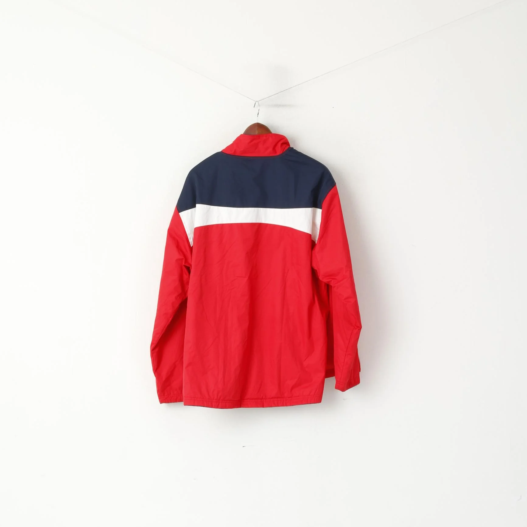 Canterbury of New Zealand Men L Jacket Red Navy Double Sided Titan Groups Tour 2005 - Image 6