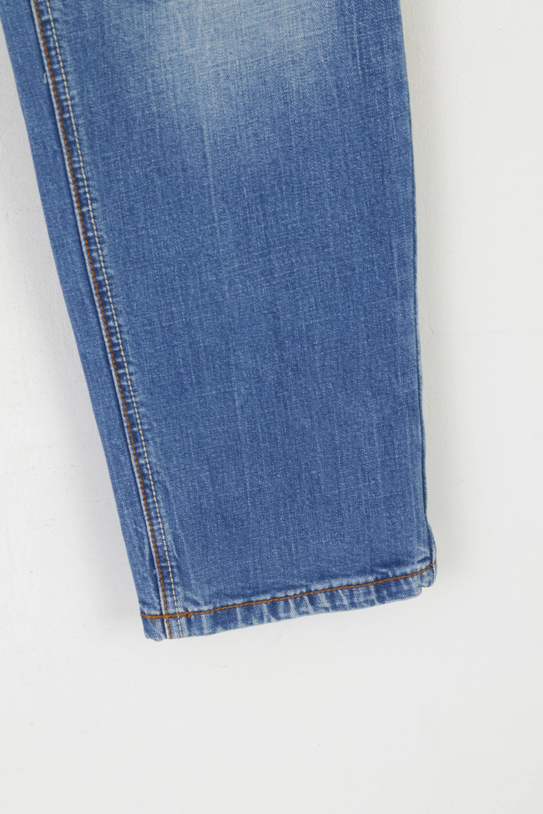 Cars Jeans Men 31 Jeans Trousers Blue Denim Cotton Skinny Washed Pants - Image 3
