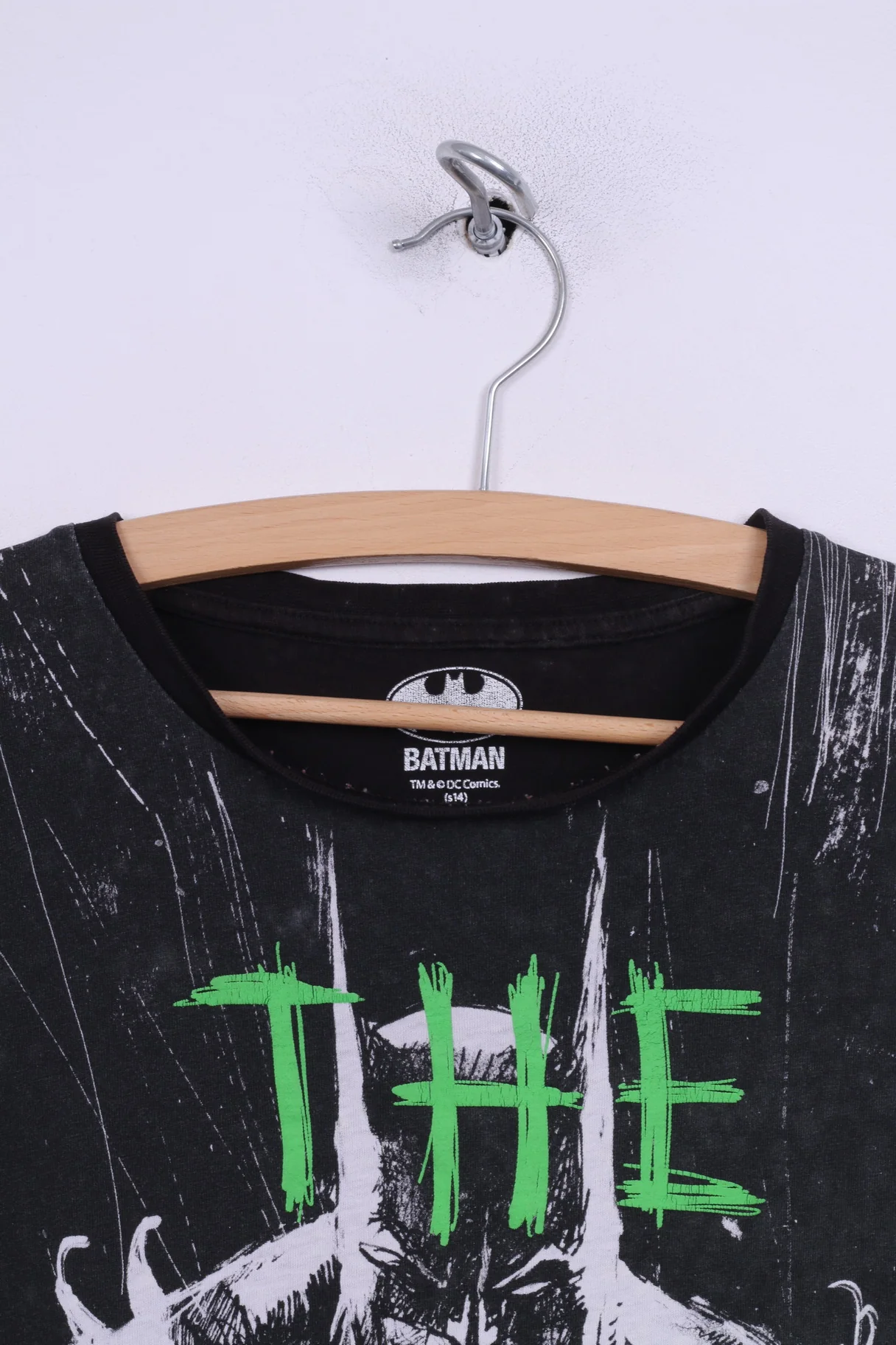 Cedar Wood State Batman The Night Is Mine Mens M T-Shirt Graphic Cotton Black Summer Top - Image 2