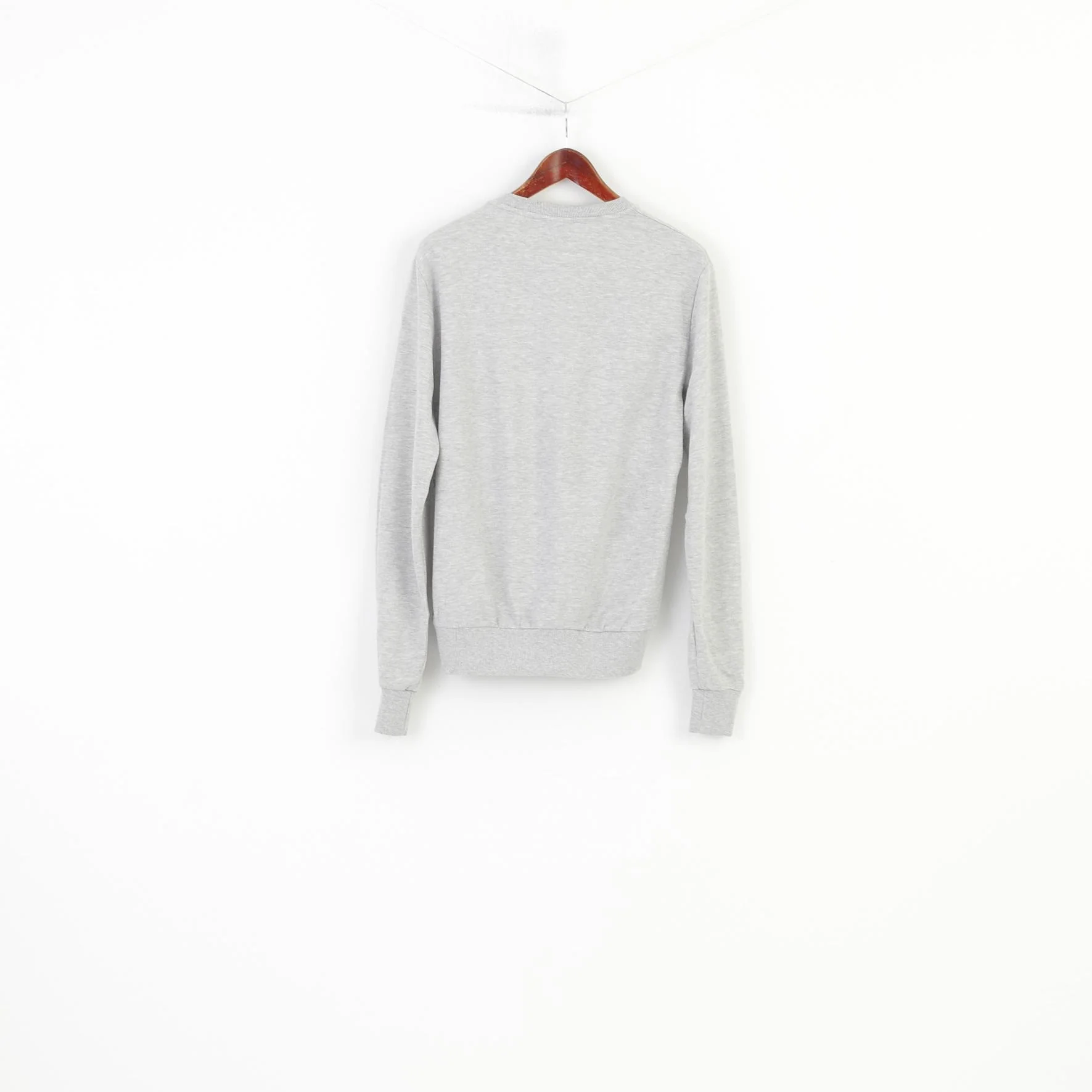 Cedar Wood State Men S Sweatshirt Grey Graphic Coca Cola Santa Crew Neck Vintage Top - Image 6