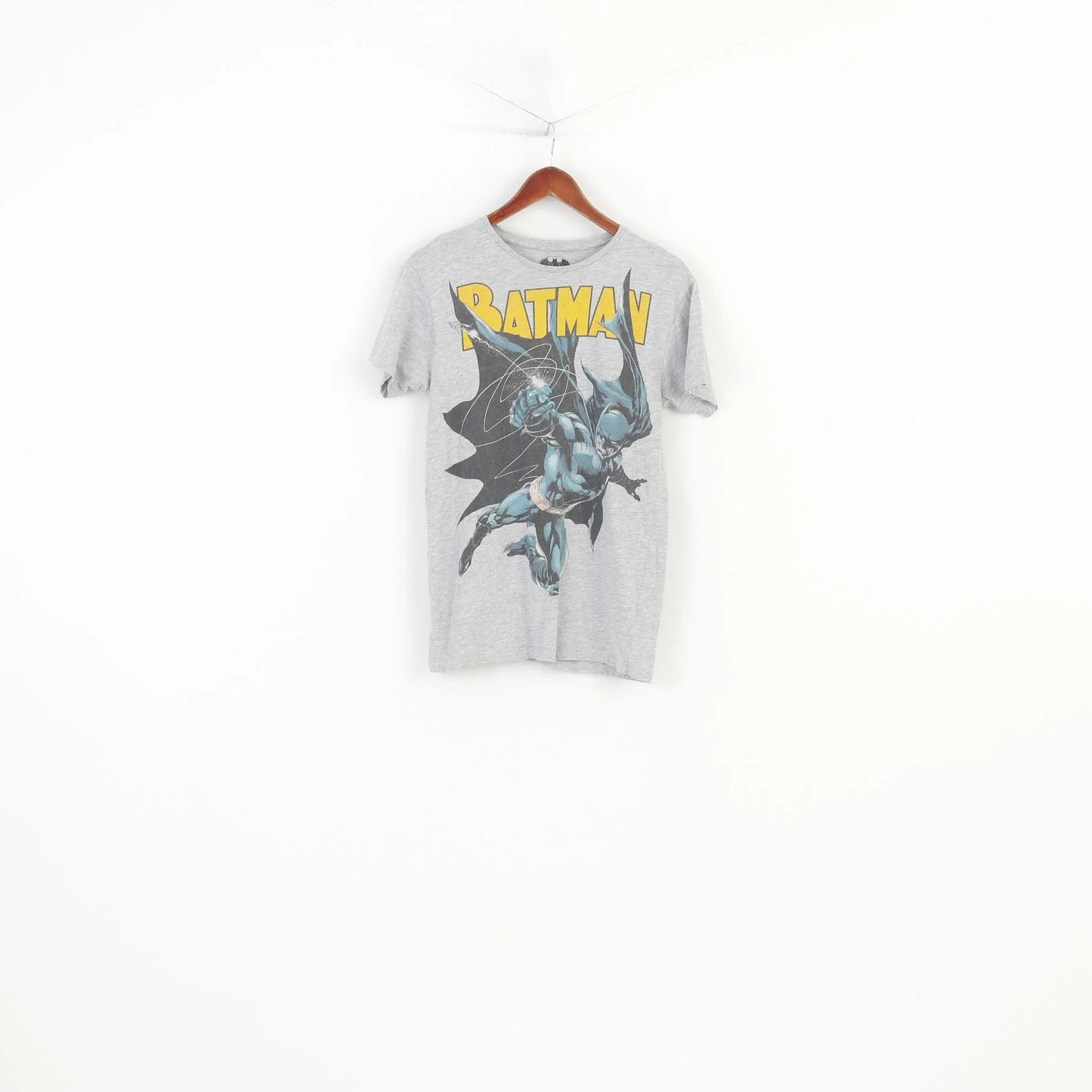 Cedar Wood State Men S T-Shirt Graphic Cotton Grey Crew Neck Batman Top