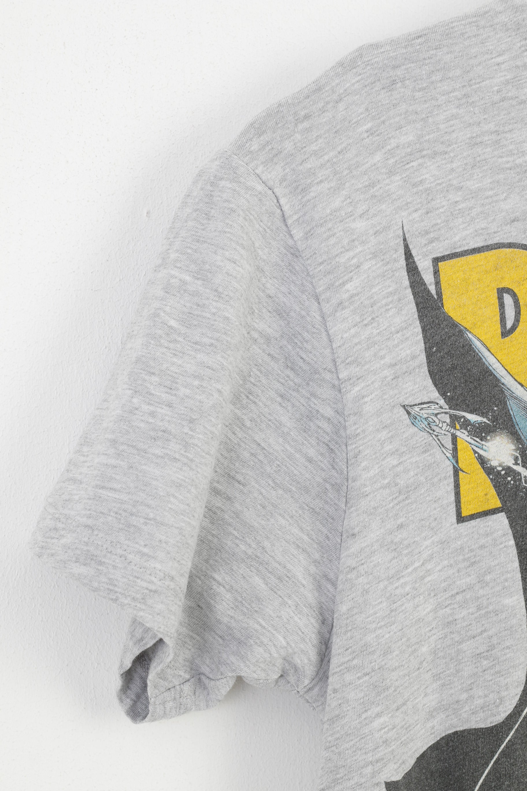 Cedar Wood State Men S T-Shirt Graphic Cotton Grey Crew Neck Batman Top - Image 3