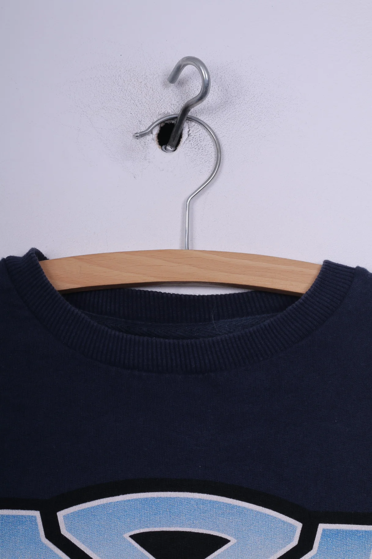 Cedar Wood State Transformes Womens M Sweatshirt Graphic Jumper Cotton Navy Sportswear - Image 2